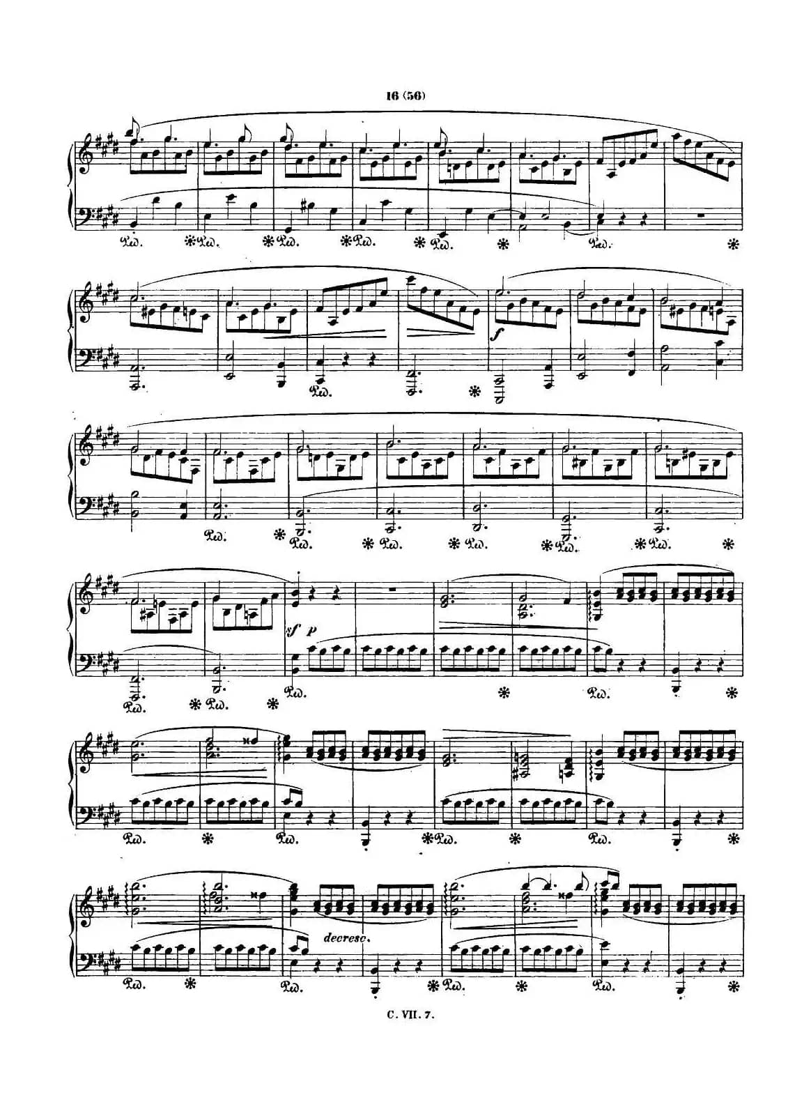 肖邦 钢琴谐谑曲 Chopin Scherzo（No.4  E大调，Op.54）