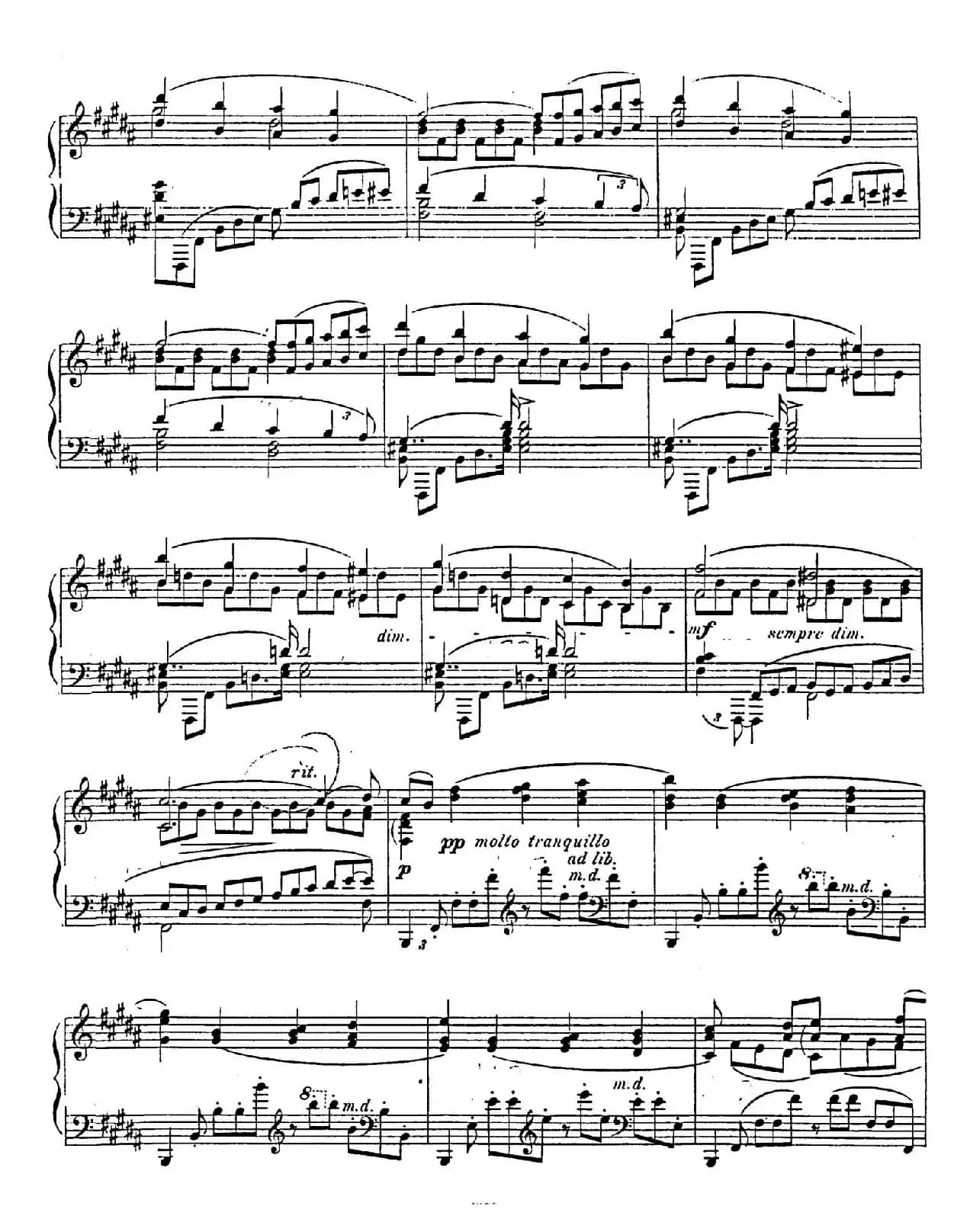 Nocturne Fantasie Op.20（幻想夜曲）