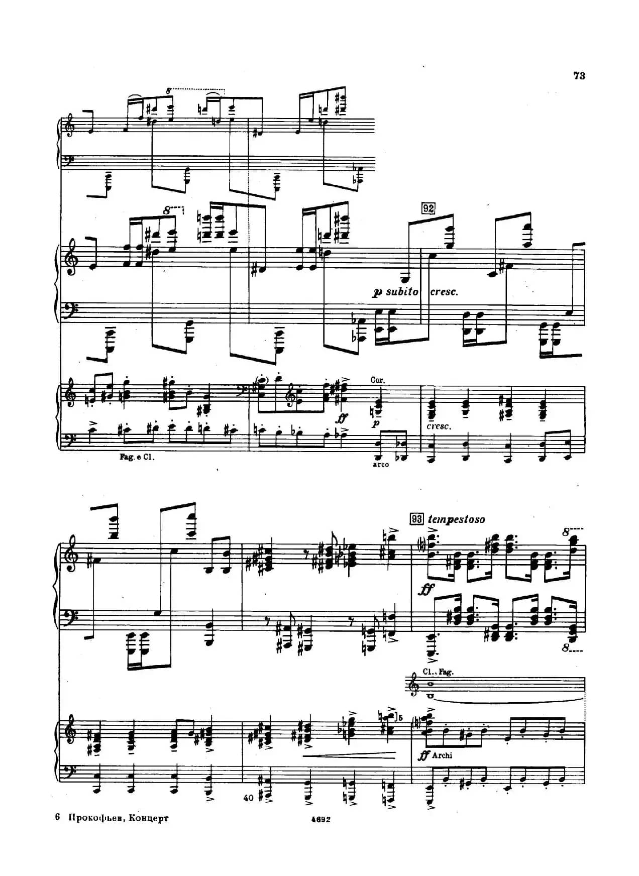 Piano Concerto No.2 in g Minor Op.16（g小调第二钢琴协奏曲·Ⅳ·双钢琴）