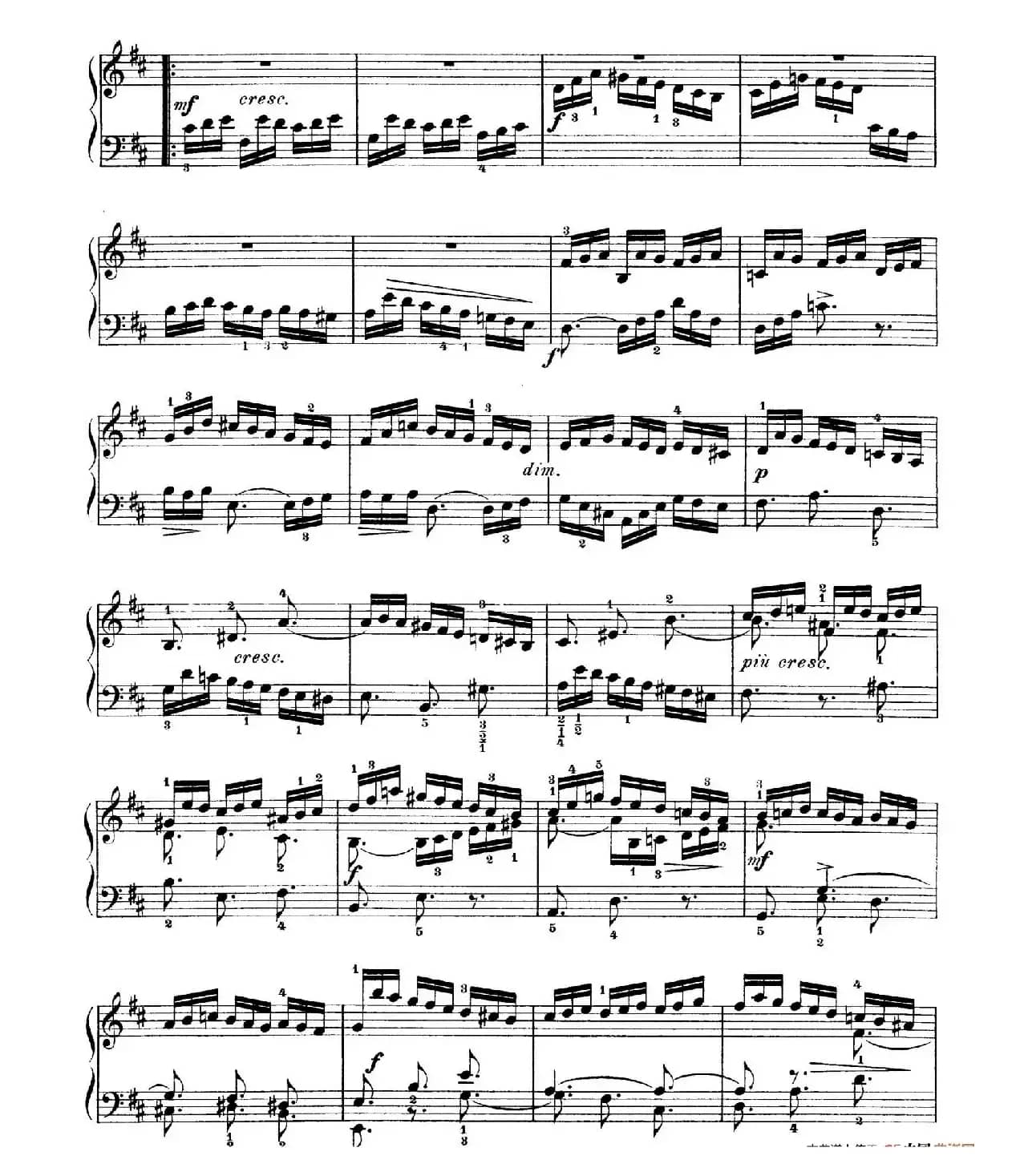 Six Partitas BWV 825-830（6首帕蒂塔·4）