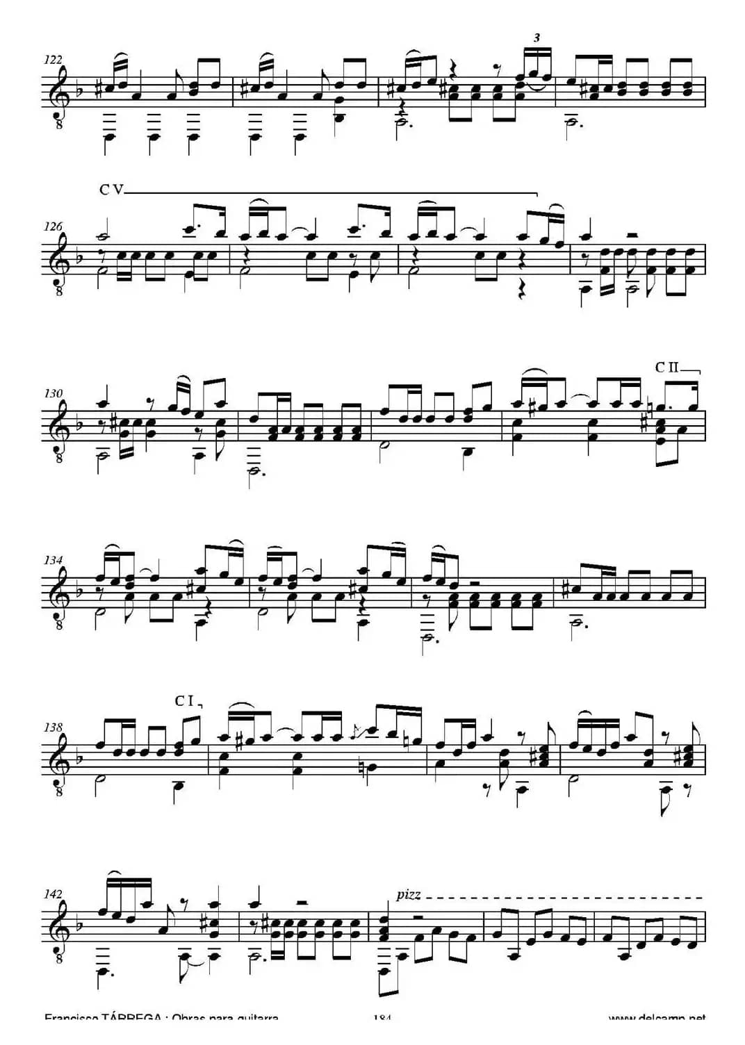 FANTASIA(Sobre motivos de la Zarzuela Marina de Juan Emilio Arrieta)（古典吉他）