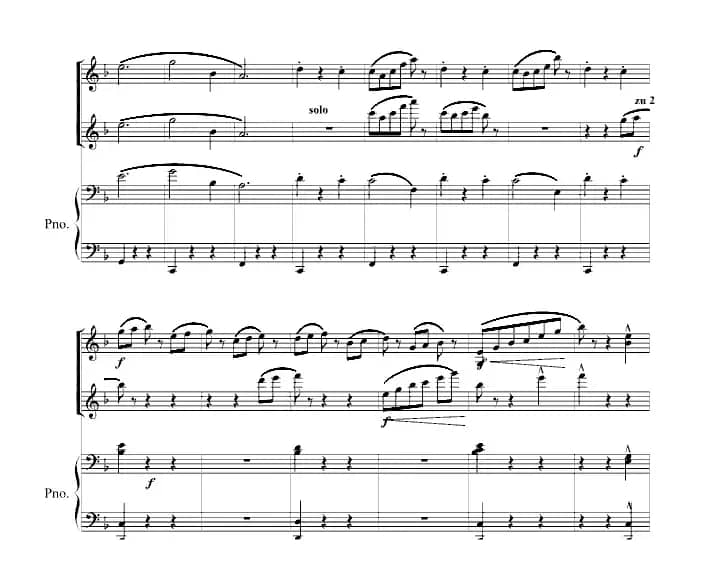 春之声圆舞曲（双钢琴）