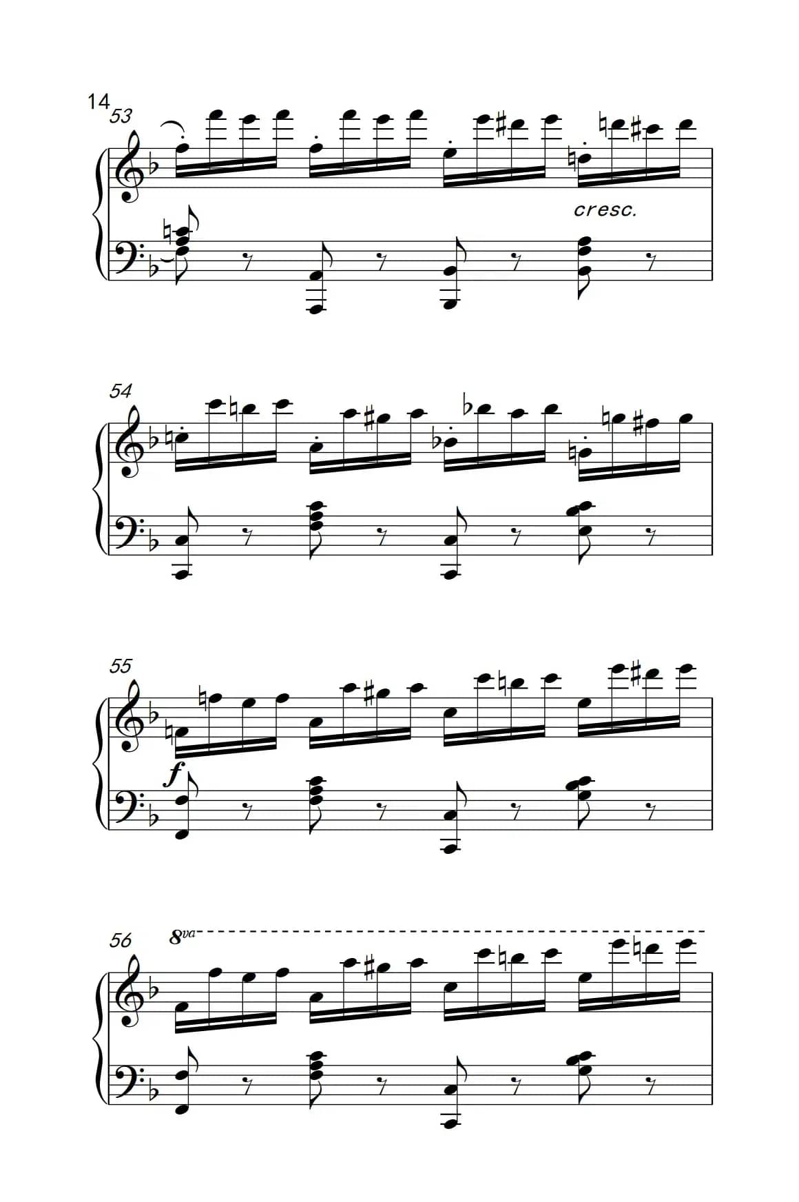 第七级2.练习曲（中央音乐学院 钢琴（业余）考级教程 7-9级）