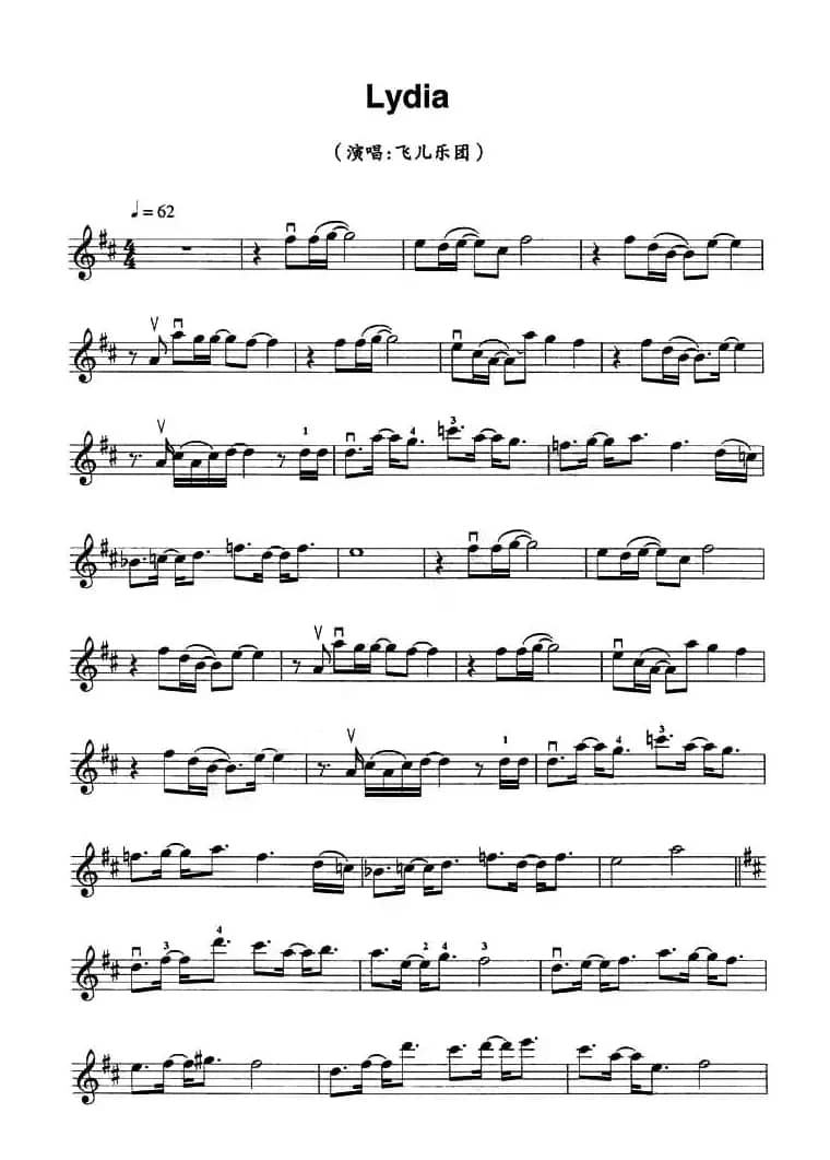 Lydia（电视剧《斗鱼》片尾主题曲）