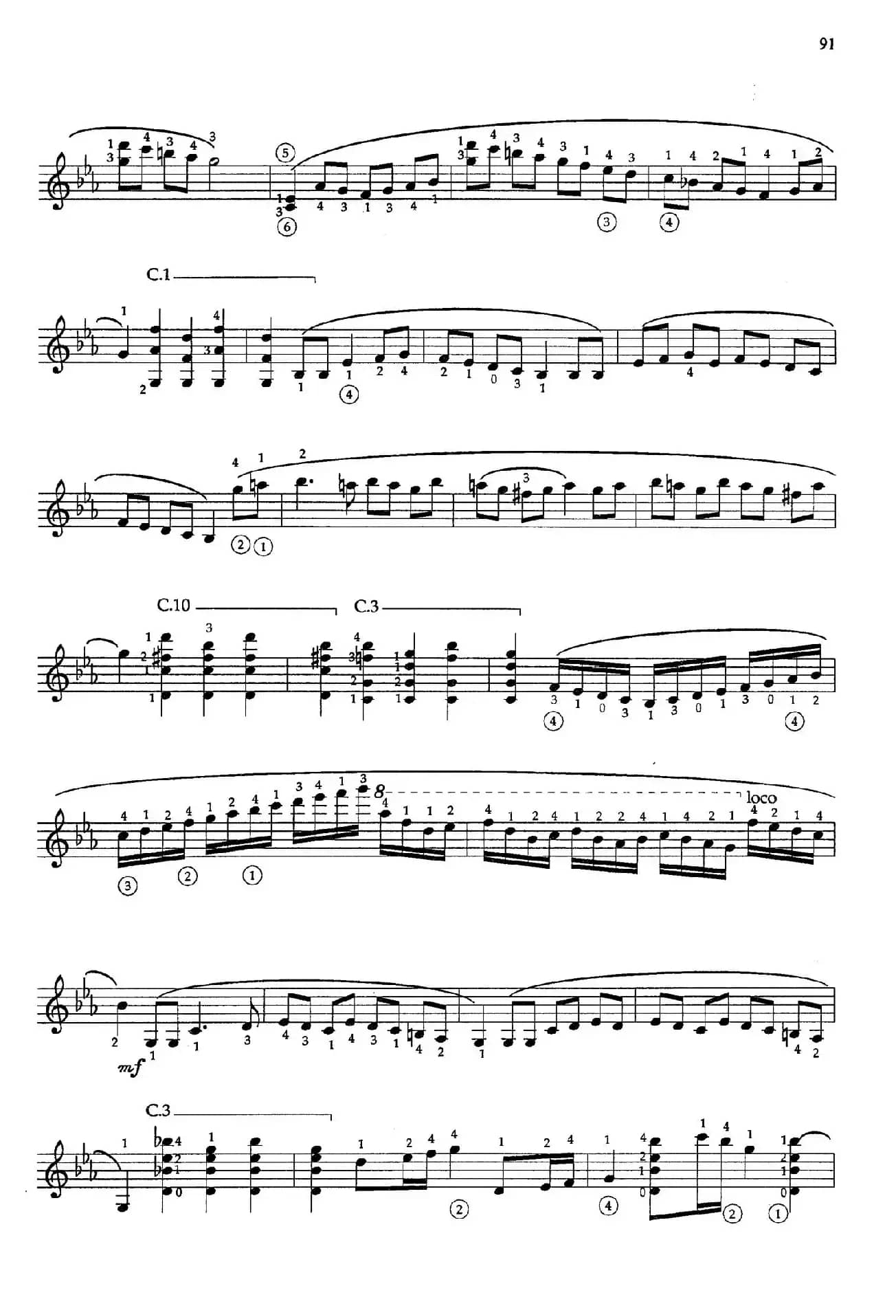 Joaquin Rodrigo Music for Guitar（罗德里戈吉他音乐P90-94（古典吉他）