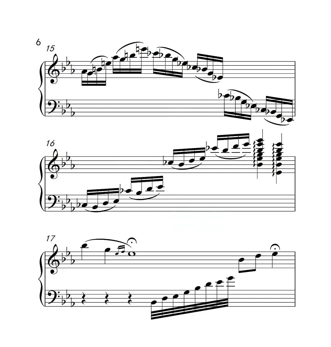 第六级 台湾民谣（中国音乐学院钢琴考级作品1~6级）