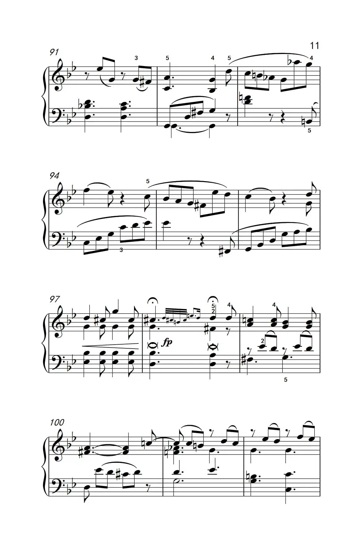 第七级2.G大调变奏曲 贝多芬（中央音乐学院 钢琴（业余）考级教程 7-9级）