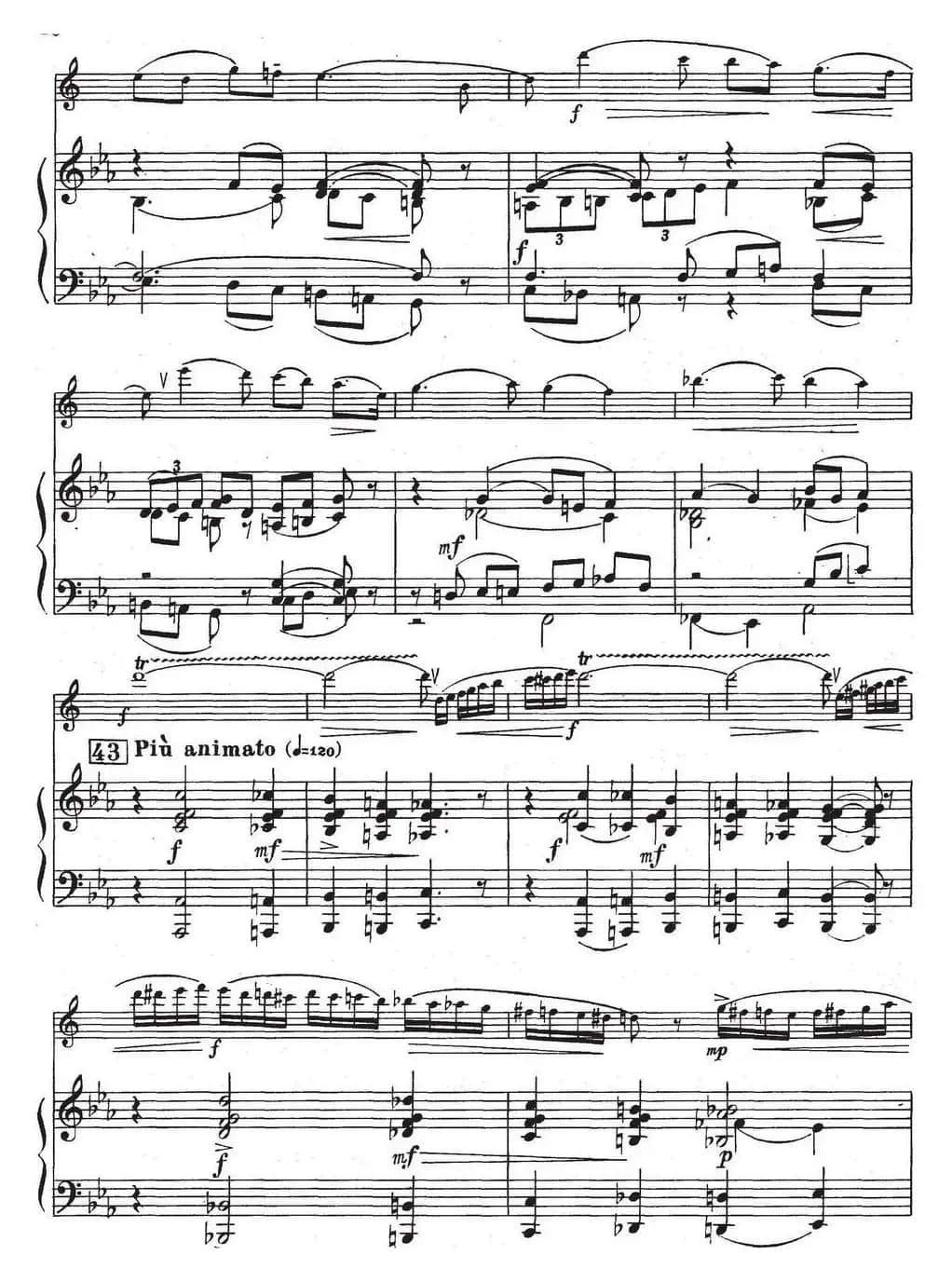 Glazunov Op.109（格拉组诺夫协奏曲Op.109）（萨克斯+钢琴伴奏）