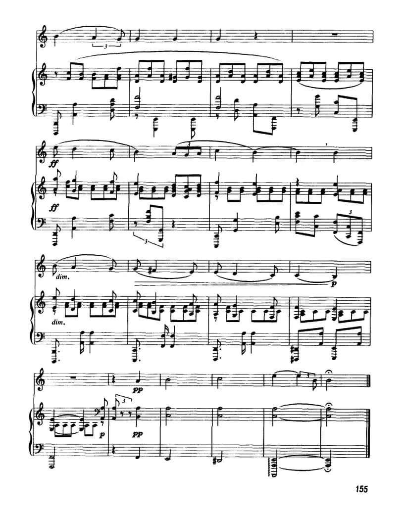 浪漫曲（圆号+钢琴伴奏）