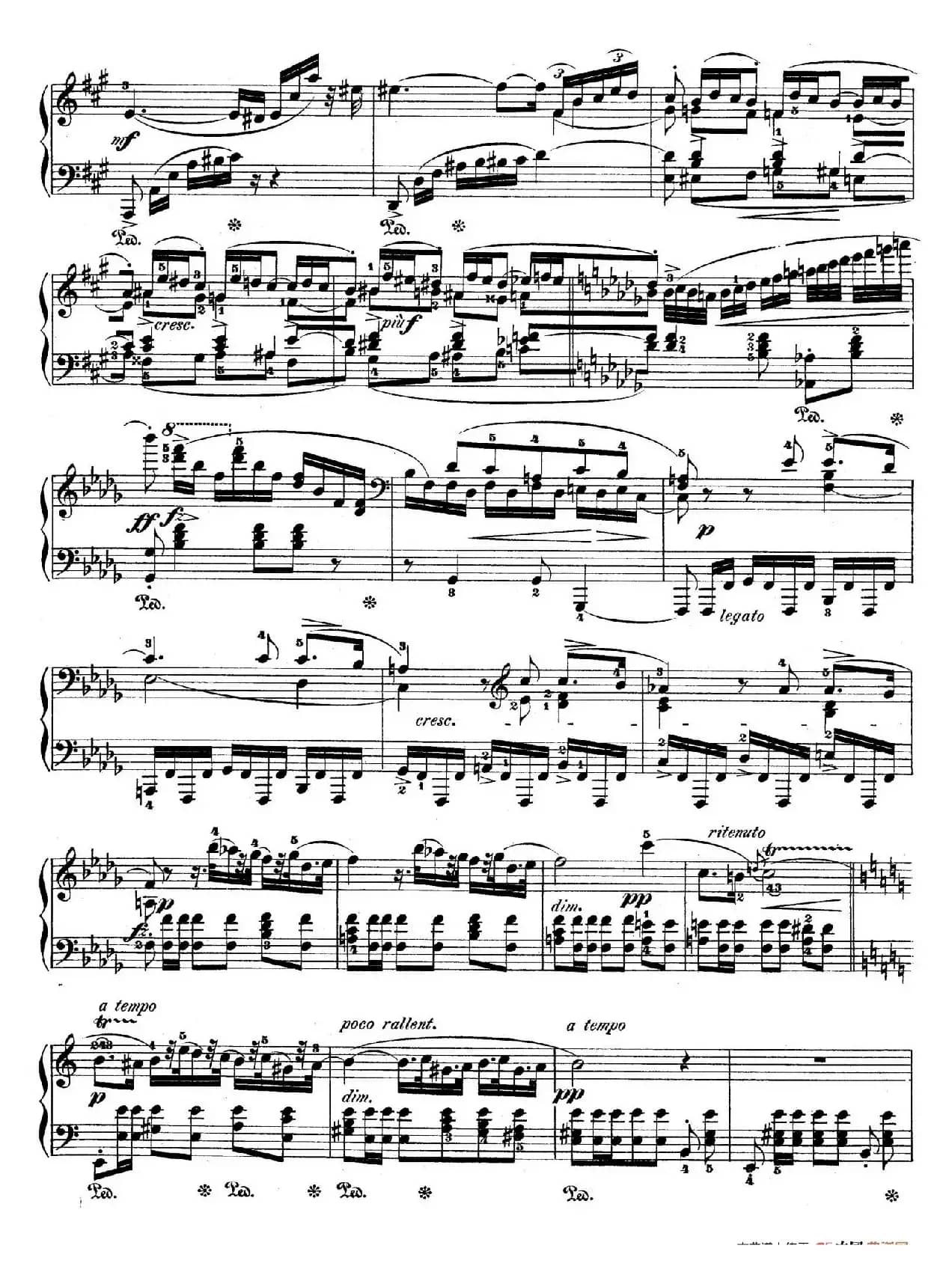 Bolero in C Major Op.19（C大调波莱罗舞曲）