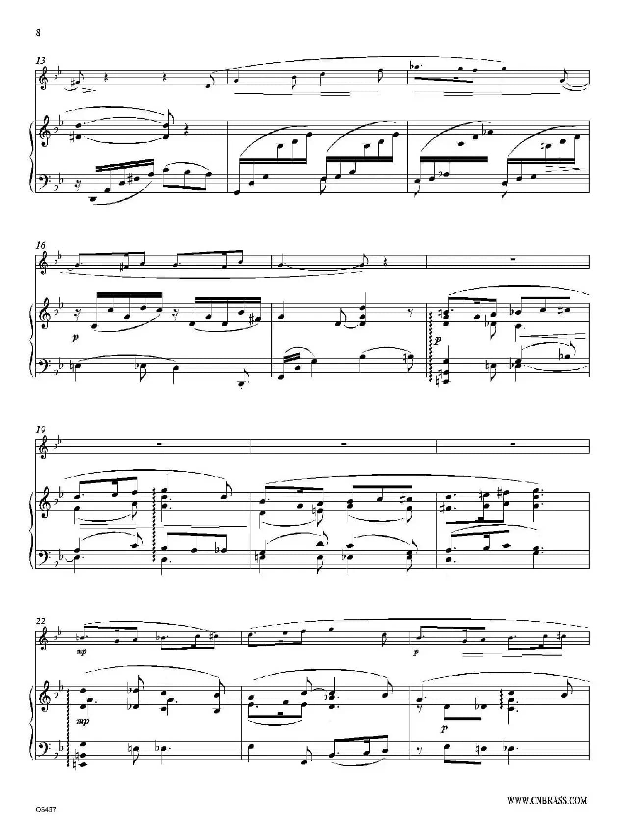 Sicilienne（双簧管+钢琴伴奏）