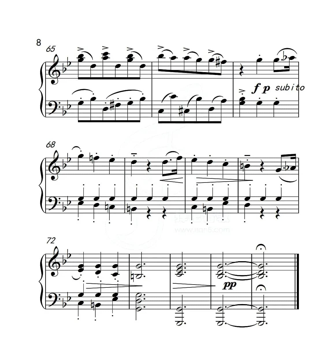 第五级B组 音乐小品（中国音乐学院钢琴考级作品1~6级）