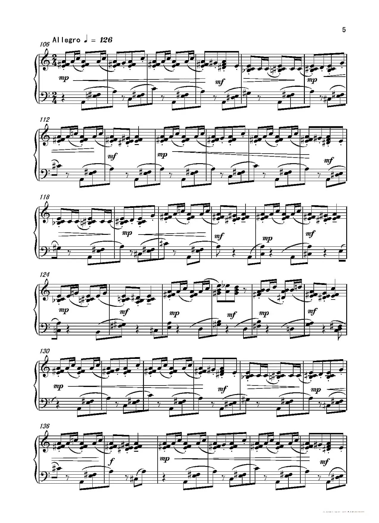 第4钢琴奏鸣曲Piano Sonata N0.4（第3乐章）