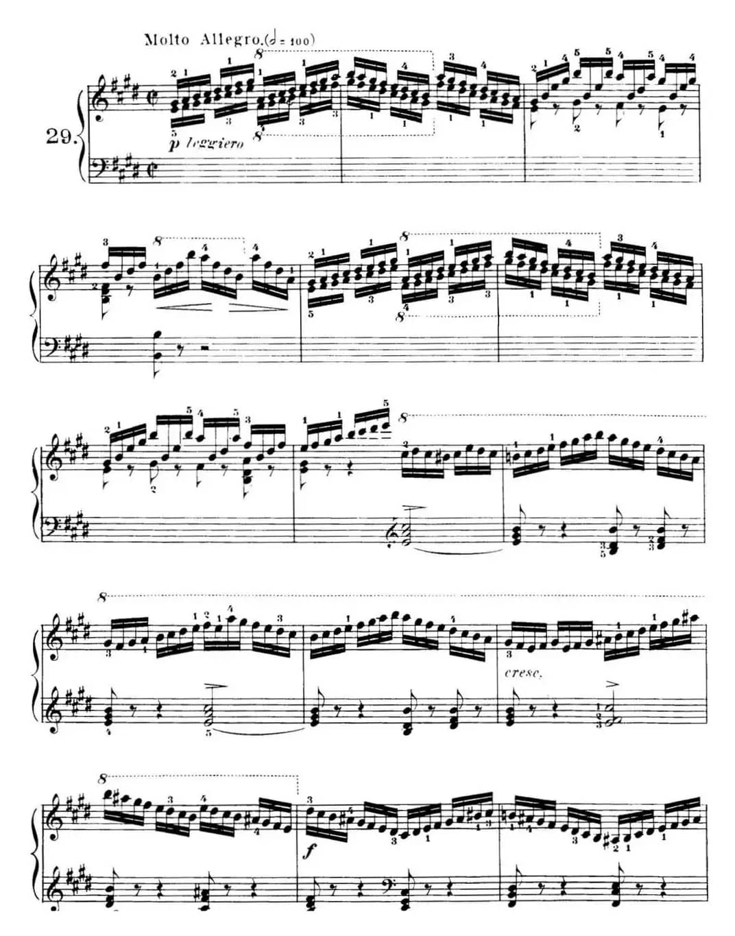 40首车尔尼Op.299钢琴快速练习曲（NO.29）