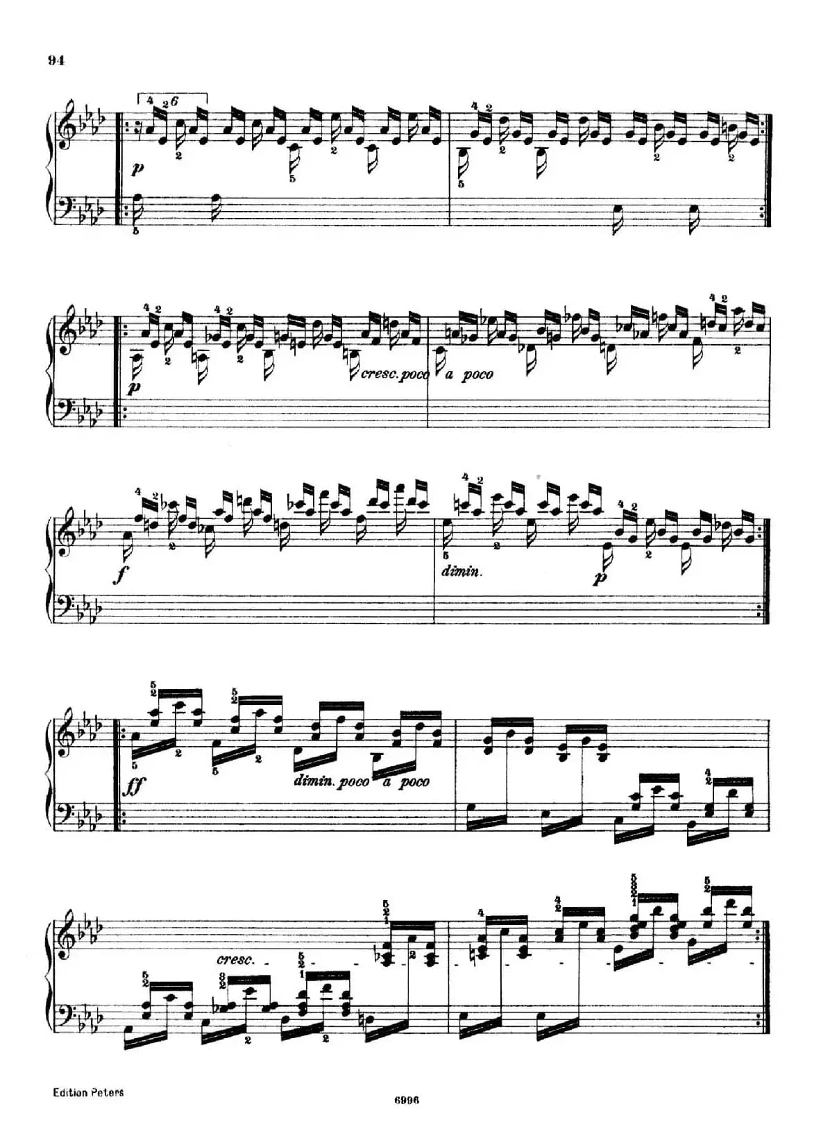 School of the Virtuoso Op.365(60首钢琴高级练习曲·40)