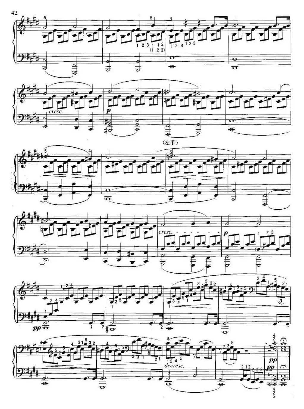 不可不弹的世界钢琴名曲：月光曲