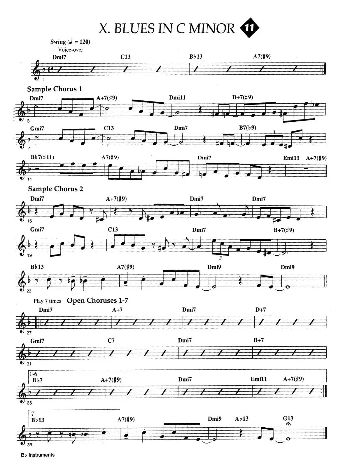 Jazz Patterns For Improvisation Bb - Frank Mantooth（11）