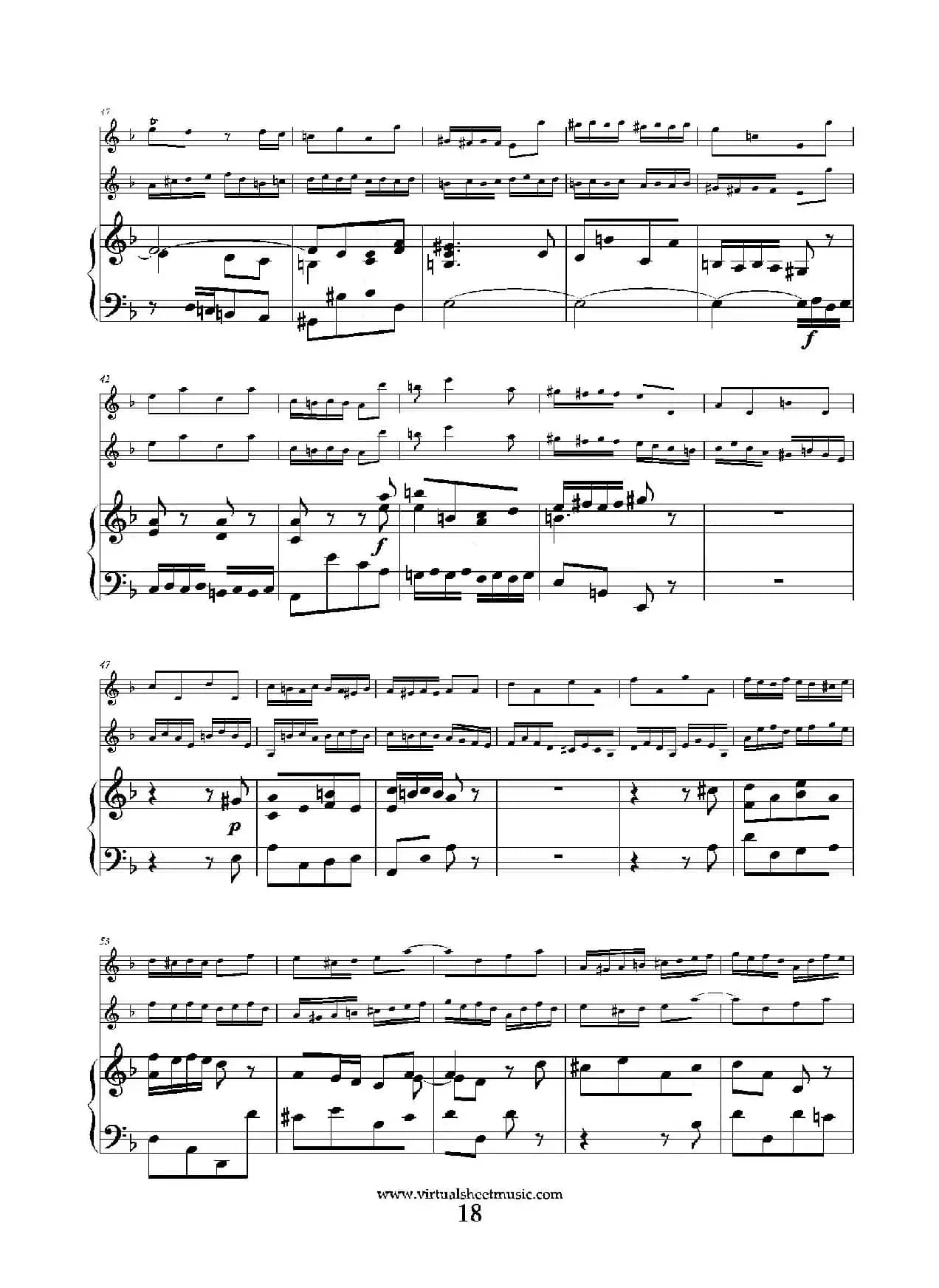 Concerto in D minor（双簧管+小提琴+钢琴伴奏）