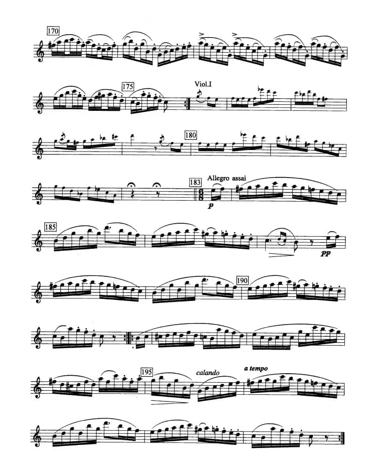 单簧管考级教材·第六级