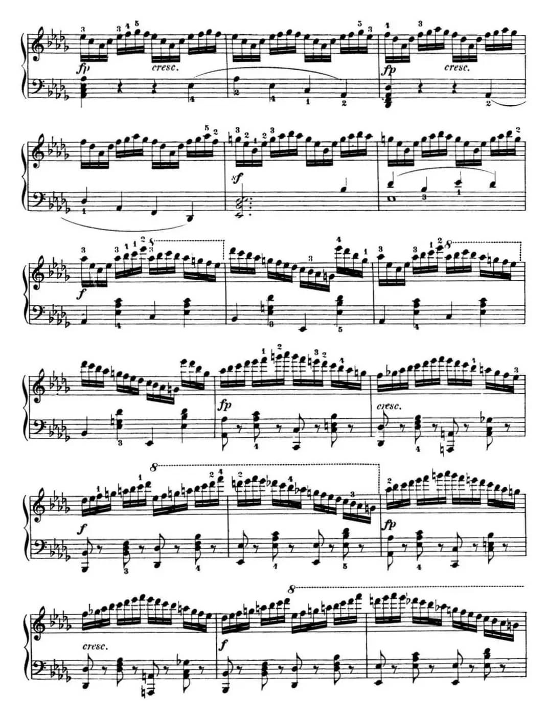 50首车尔尼Op.740钢琴手指灵巧技术练习曲（NO.25）