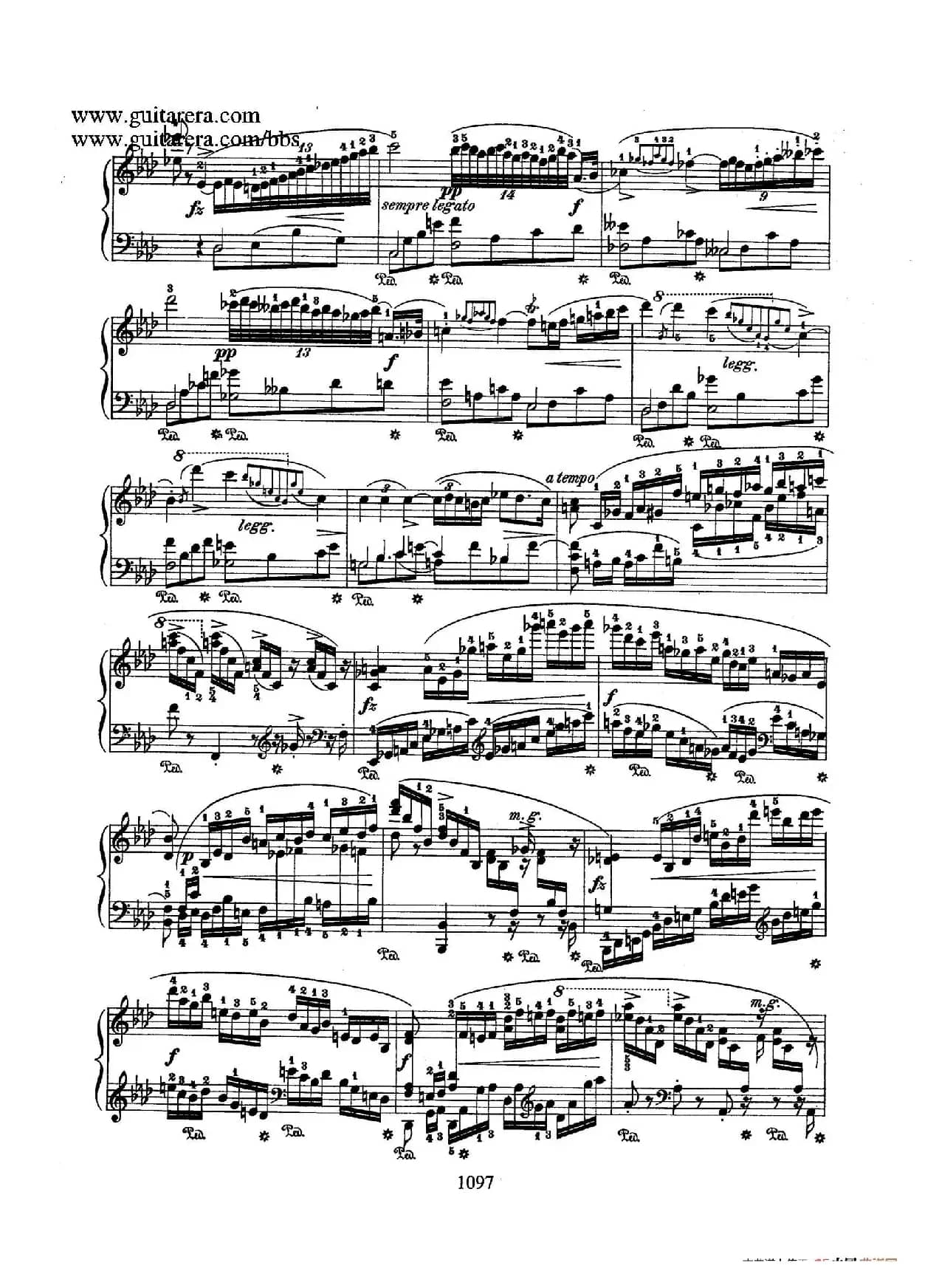 Piano Concerto No.2 in f Minor Op.21(f小调第二钢琴协奏曲·钢琴独奏版)