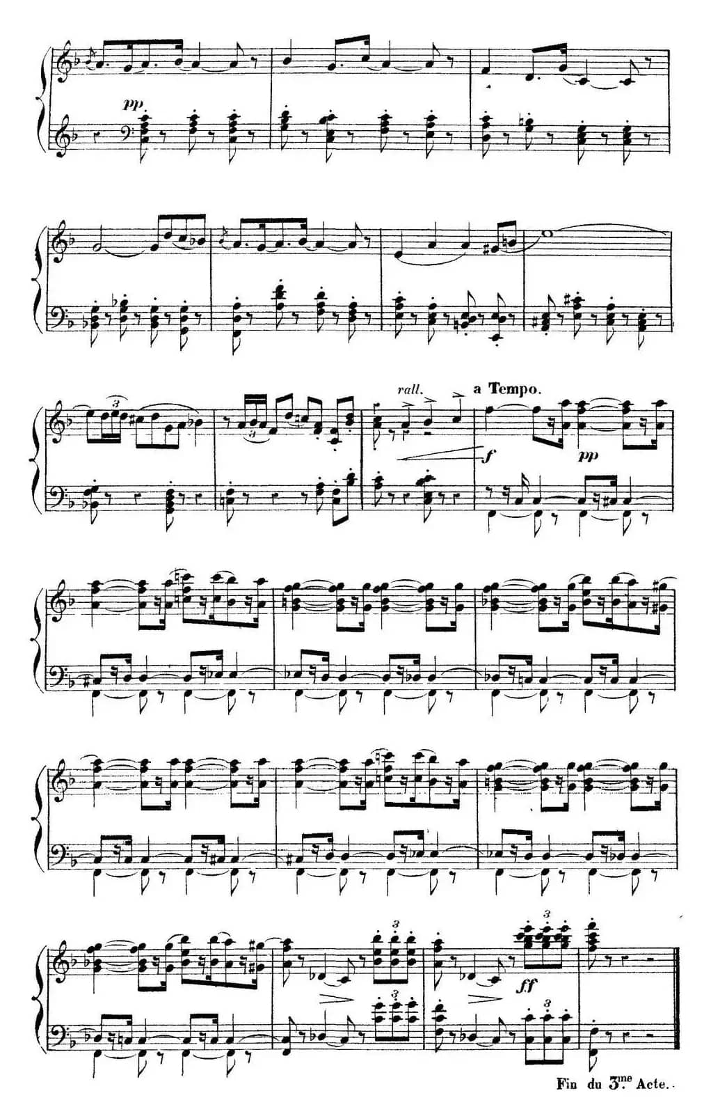 Carmen for Solo Piano（卡门全剧钢琴独奏版）（No.24）