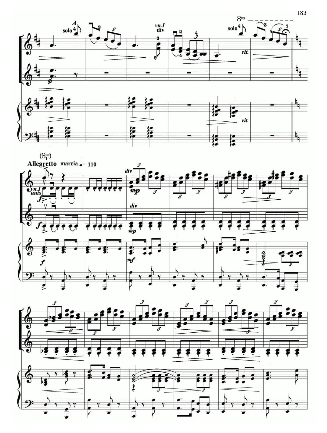 当红军去（小提琴齐奏+钢琴伴奏）