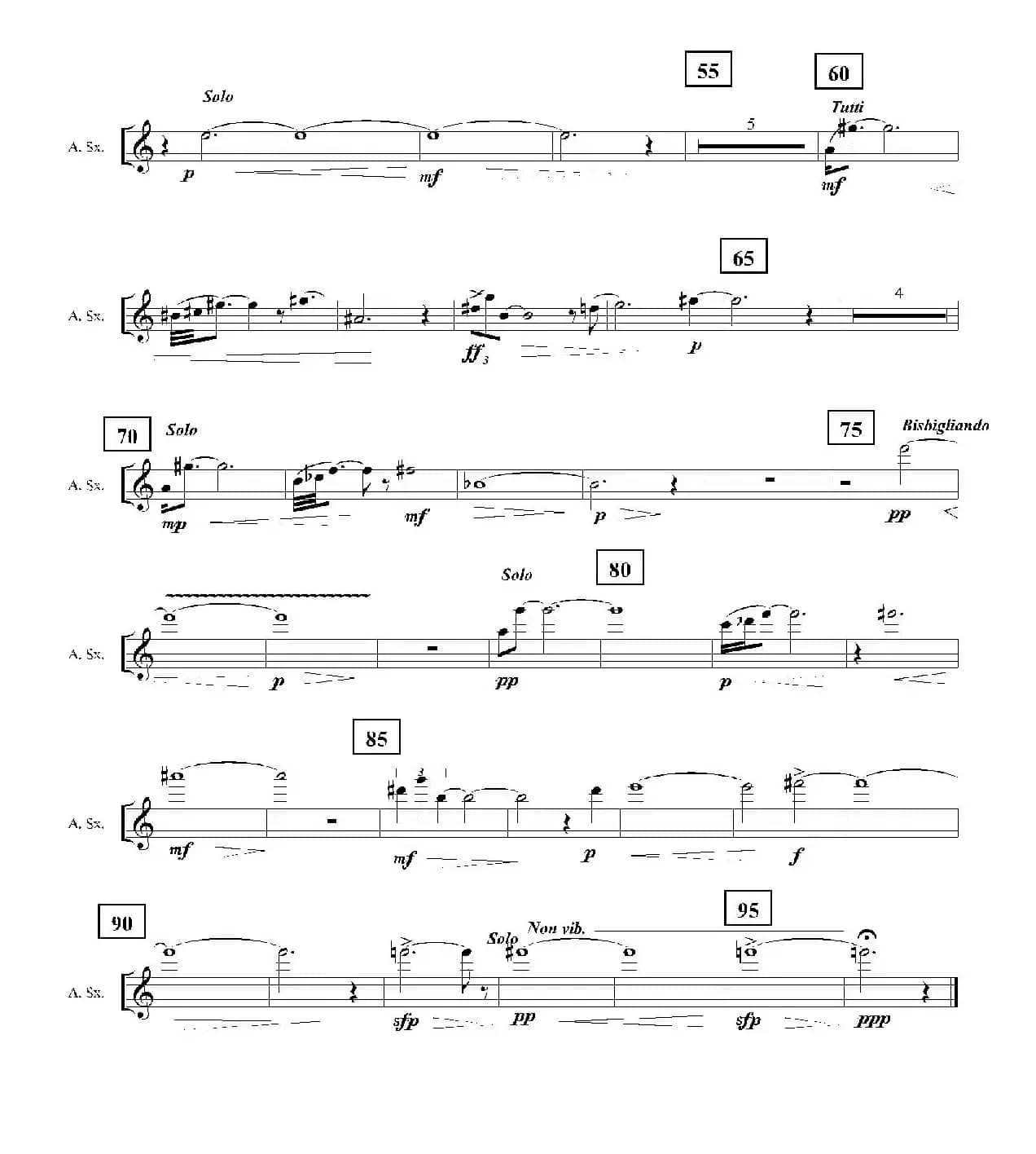 Ingravity（第三乐章）（中音萨克斯分谱）