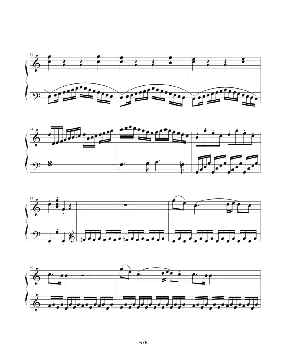 奏鸣曲 Sonatas K.545（Mozart 制谱版）