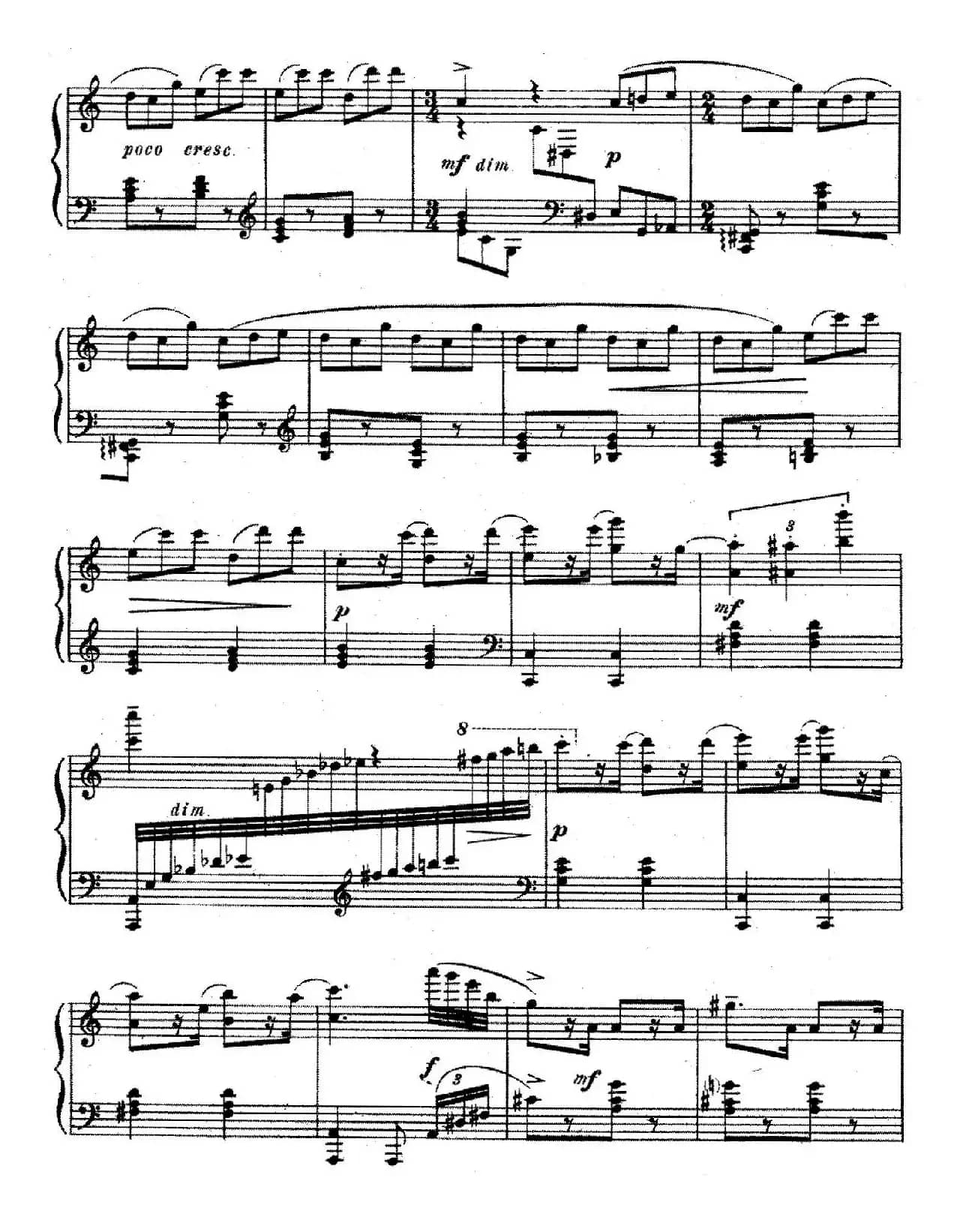 Ten Pieces from Cinderella Op.97（10首小品 - 选自舞剧《灰姑娘》·5）