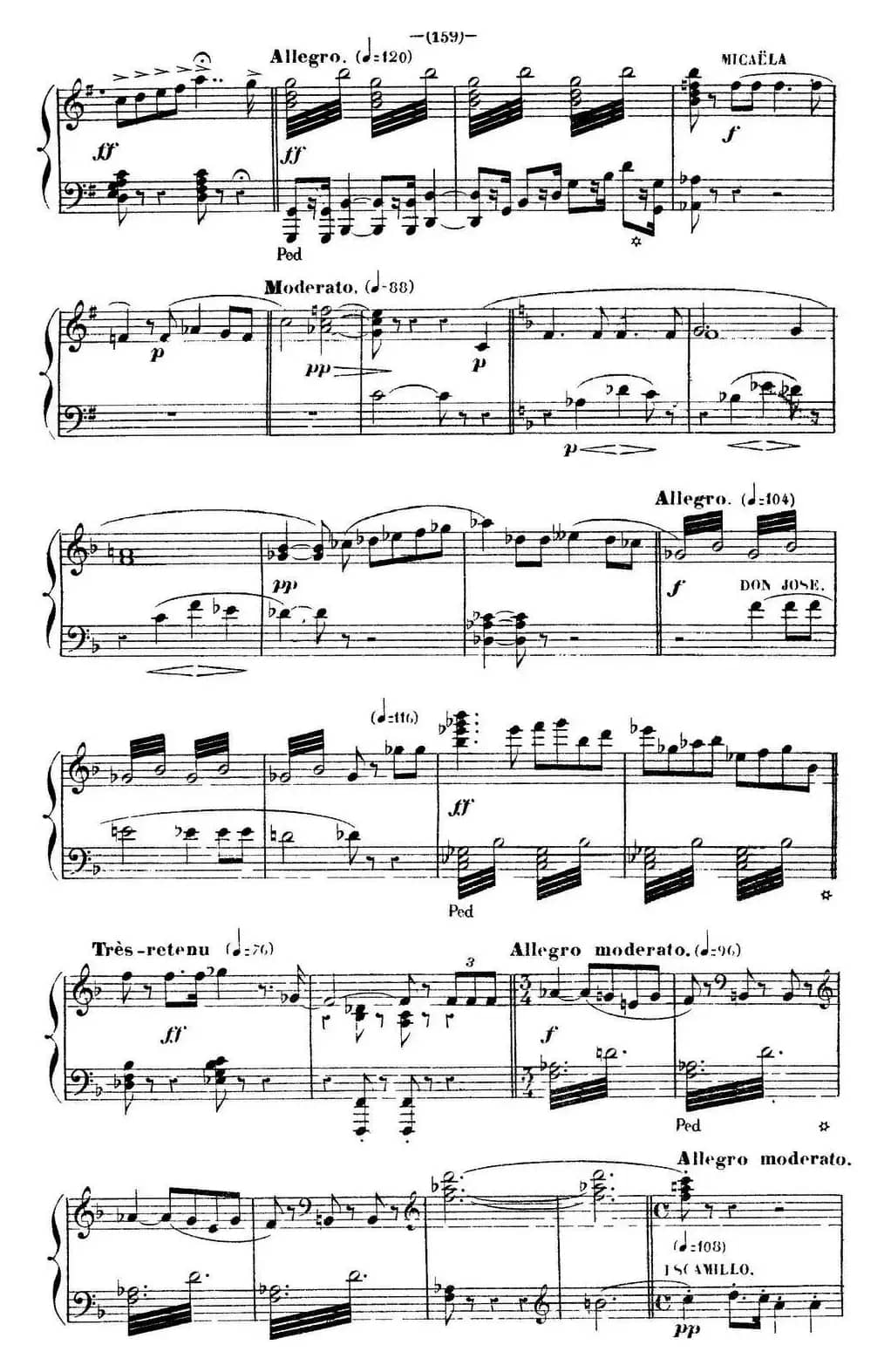 Carmen for Solo Piano（卡门全剧钢琴独奏版）（No.24）