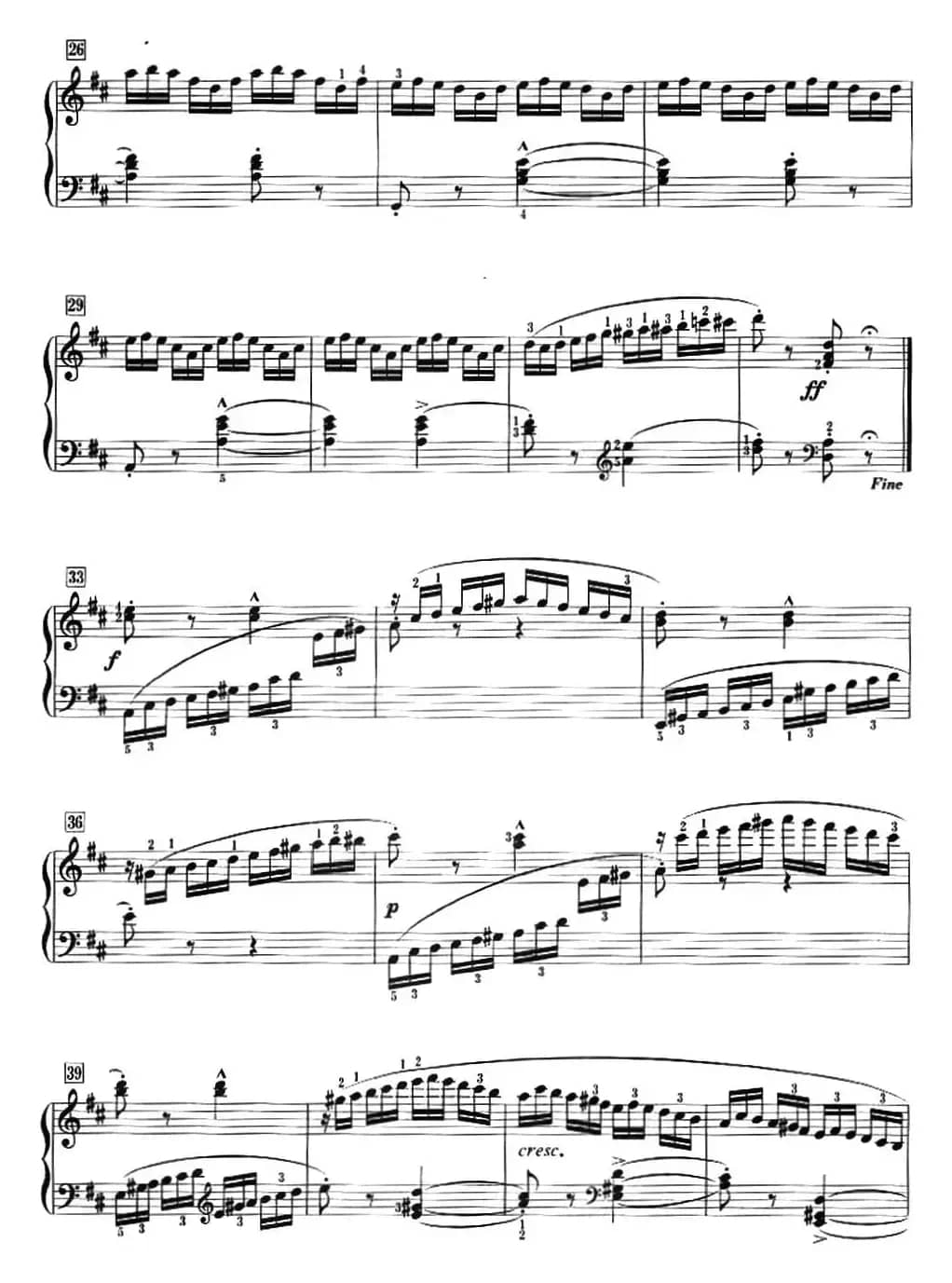 50首莱蒙钢琴练习曲 作品37（NO.48）