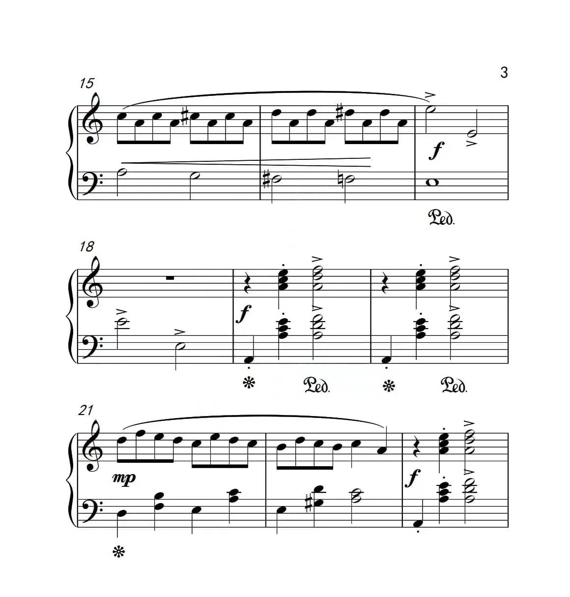 第二级 惊险的航行（中国音乐学院钢琴考级作品1~6级）