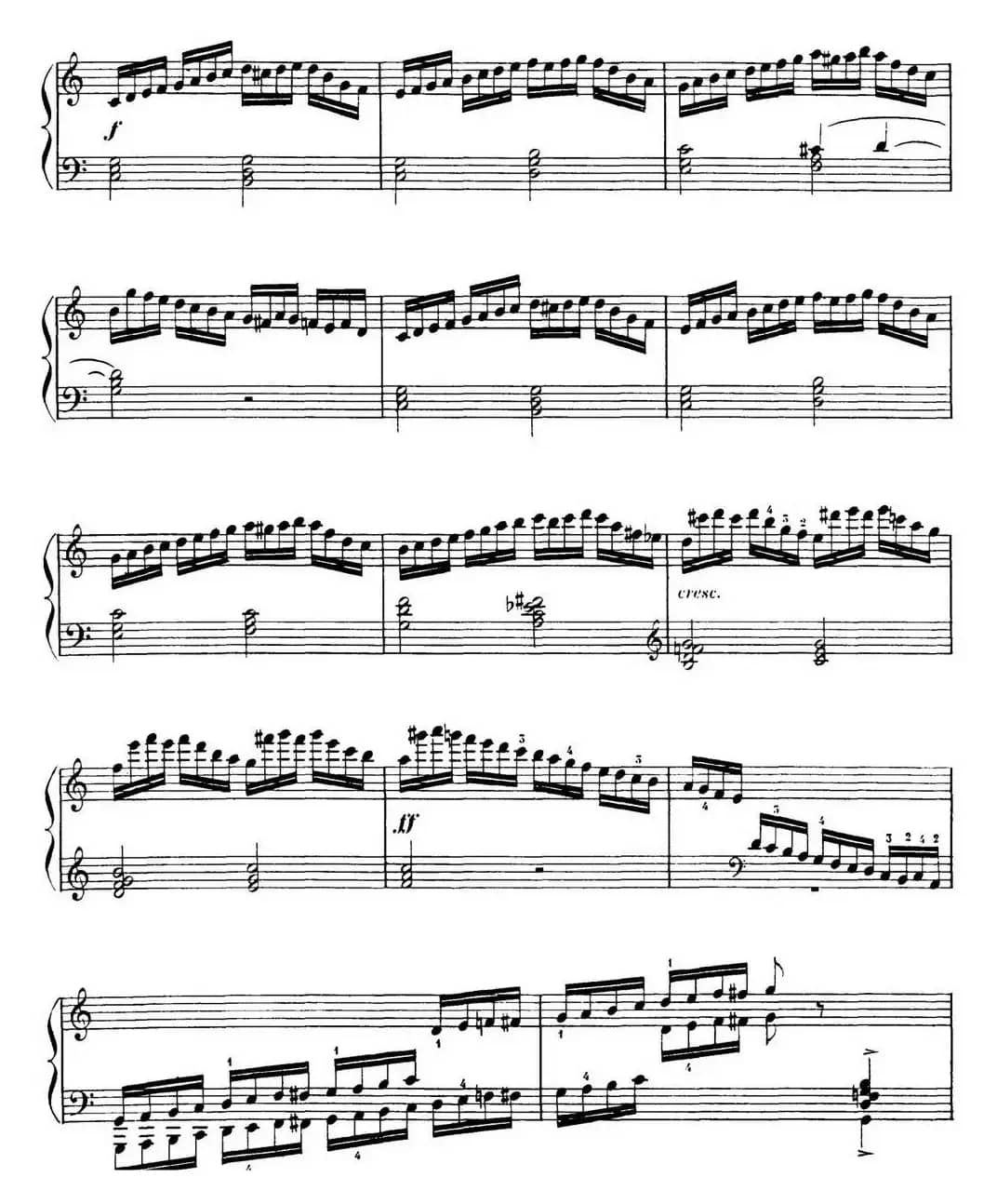 15 Etudes de Virtuosité Op.72 No.5（十五首钢琴练习曲之五）