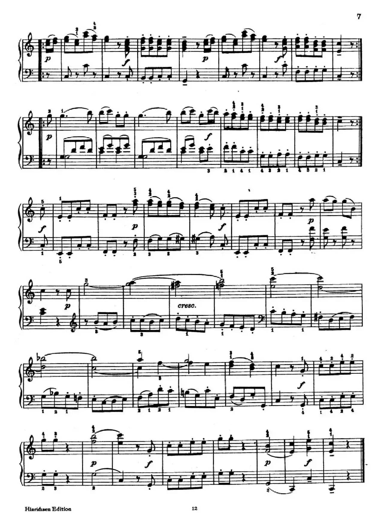 6 Viennese Sonatinas K.439b（6首维也纳小奏鸣曲·Ⅰ）