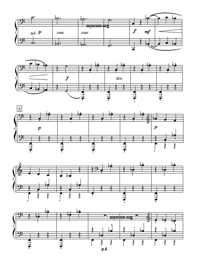 艾金娜与马塞拉涅尼亚双人舞（四手联弹之二）