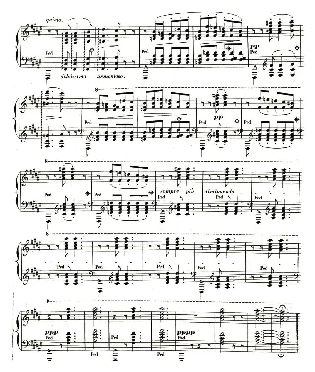 李斯特 旅游岁月 第二集遗补 威尼斯和拿波里 S.162 No.1 船歌