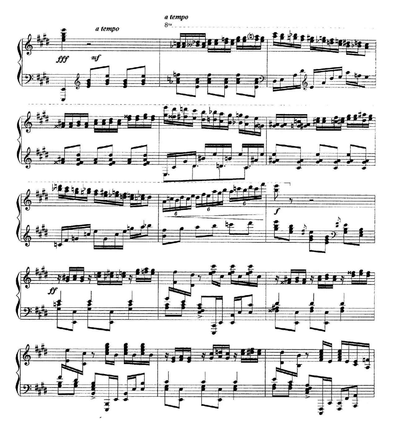 Carmen Variations 12 Pieces(12首卡门主题变奏曲·6)