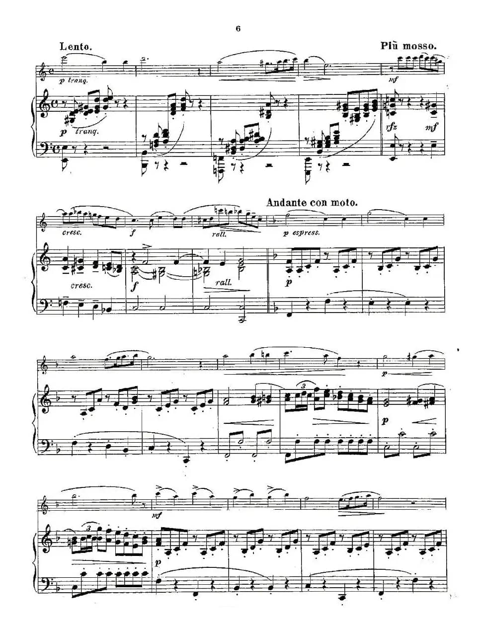 Opern-Transcriptionen.Op.45-1（长笛+钢琴伴奏）