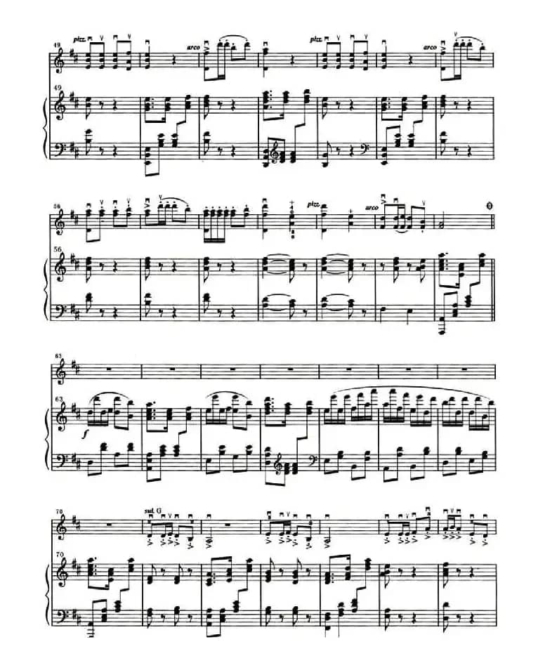 那达幕盛会（小提琴+钢琴伴奏）