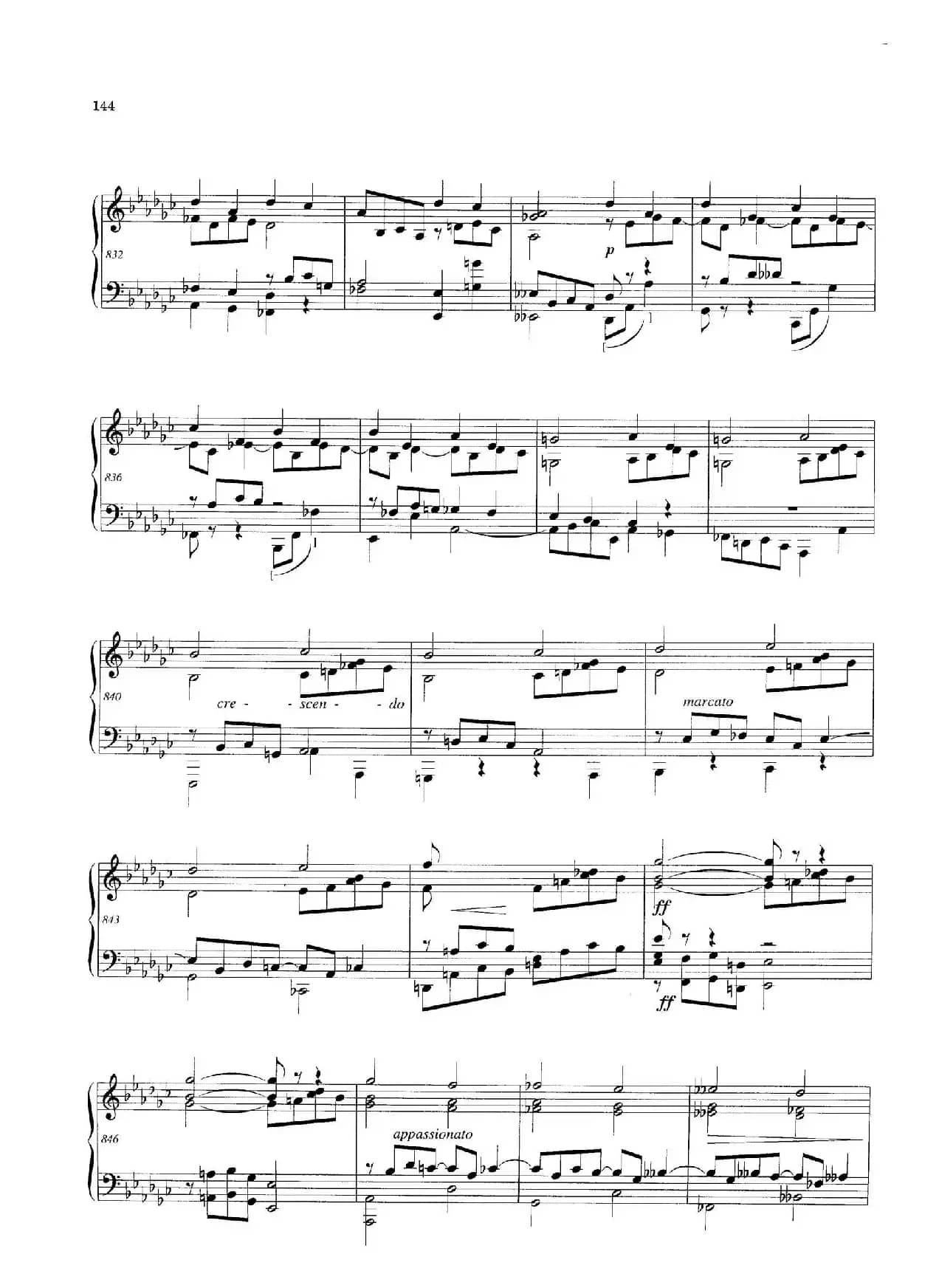 Variations and Fuge in e-flat Minor Op.23（降e小调主题变奏与赋格）