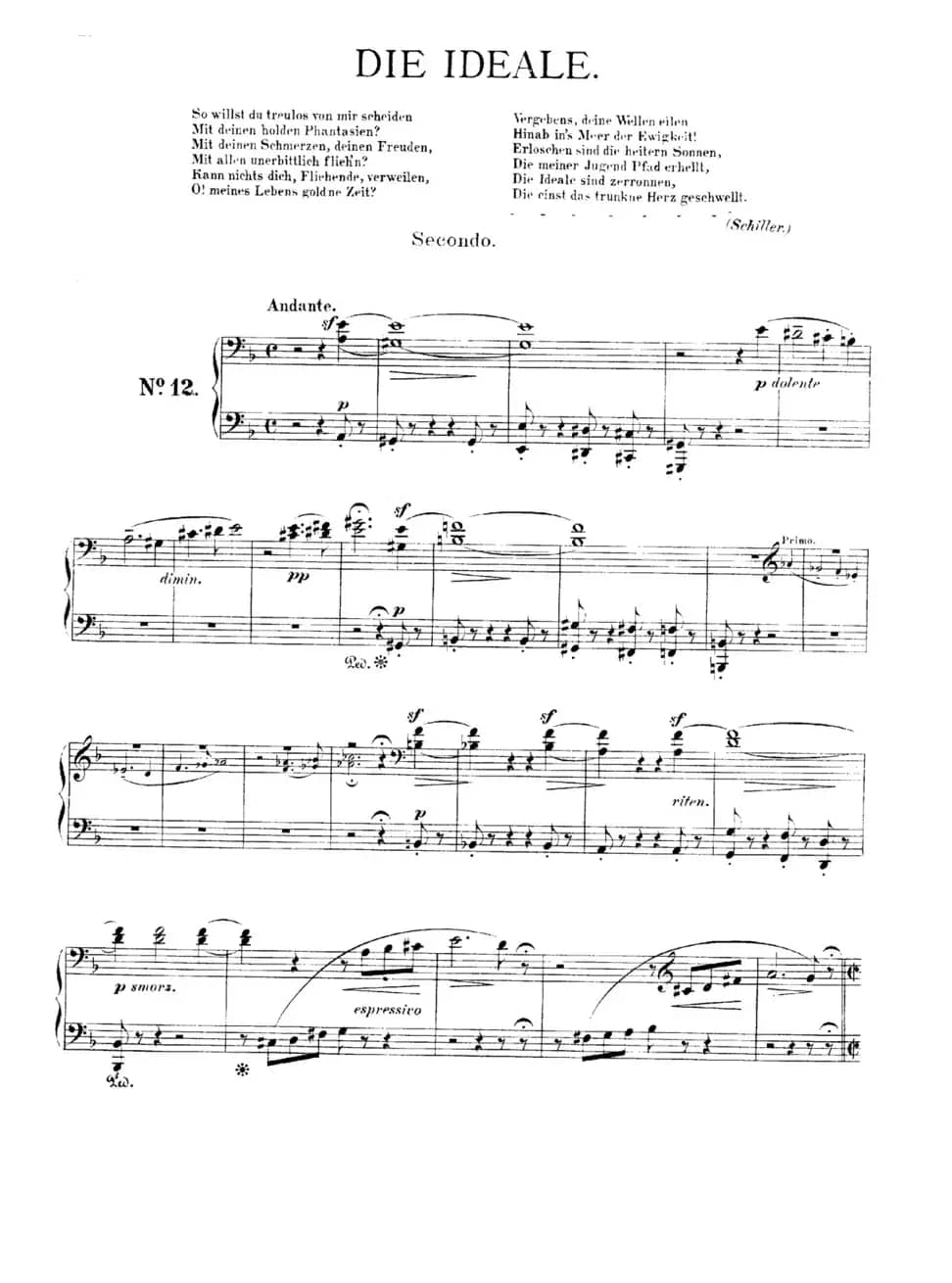 Die Ideale S·596c - 4 Hs（理想·四手联弹版）