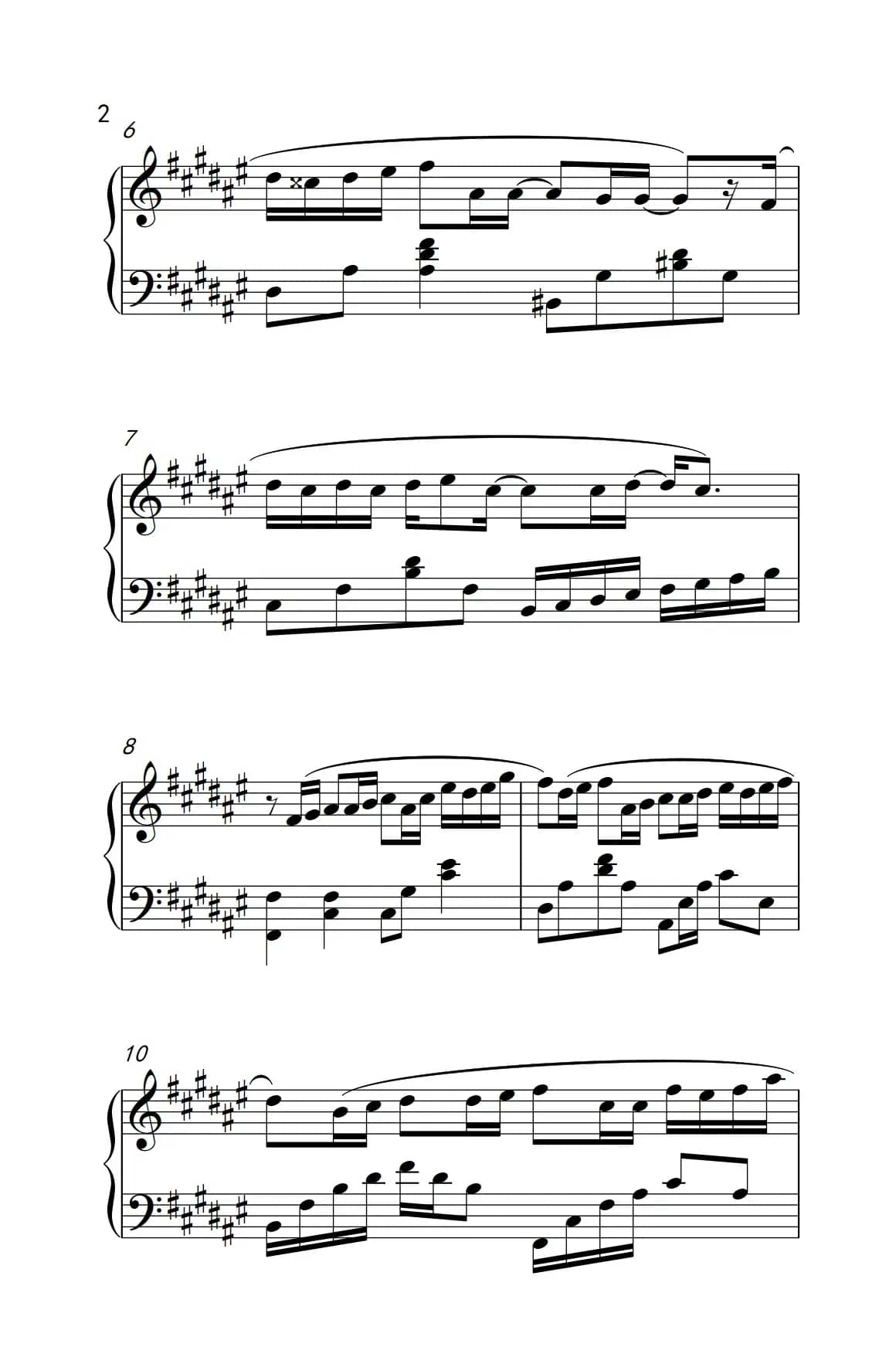 好心分手（《弹吧音教》制谱版）