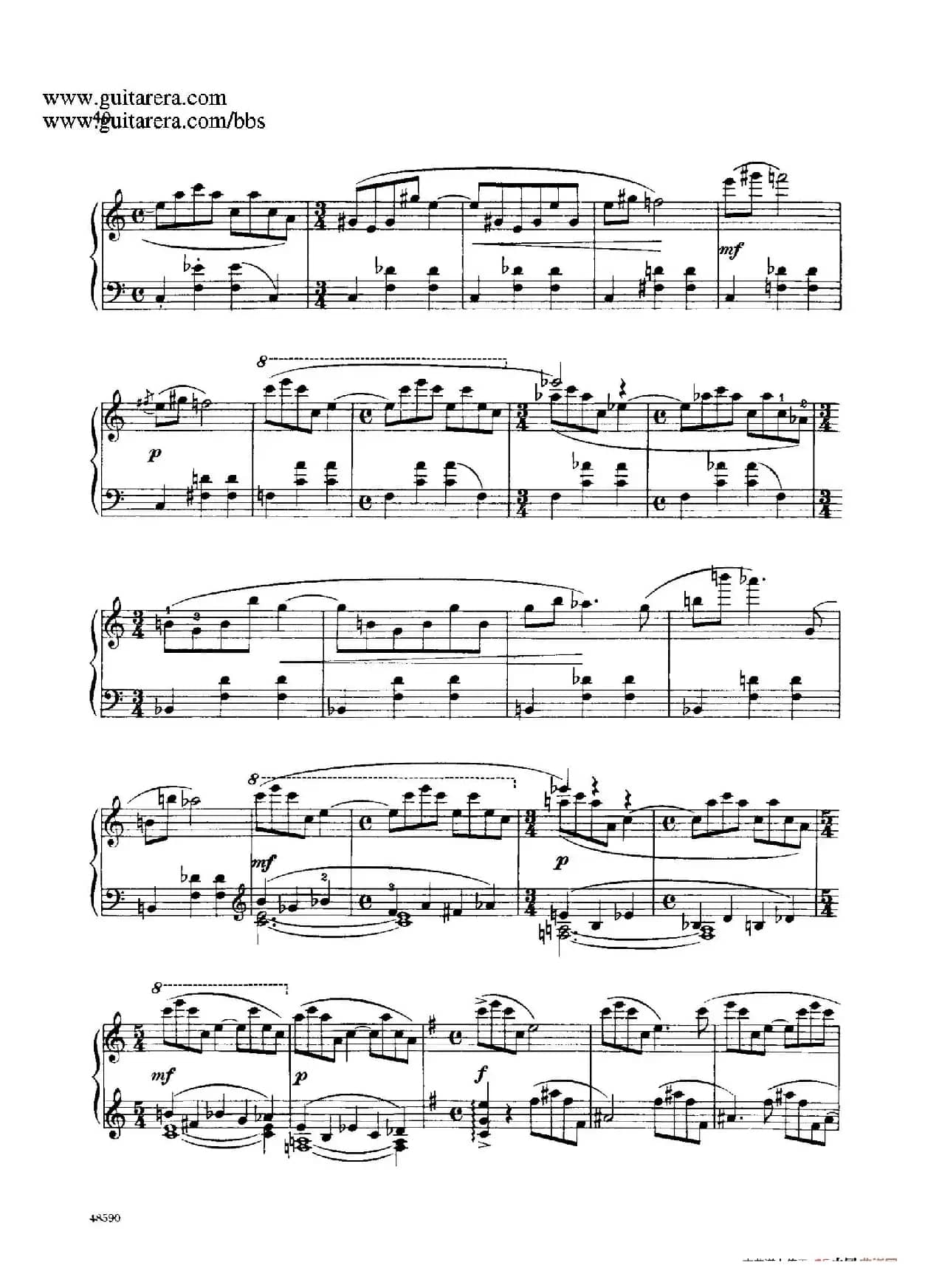 Piano Sonata Op.26（钢琴奏鸣曲·第二乐章）