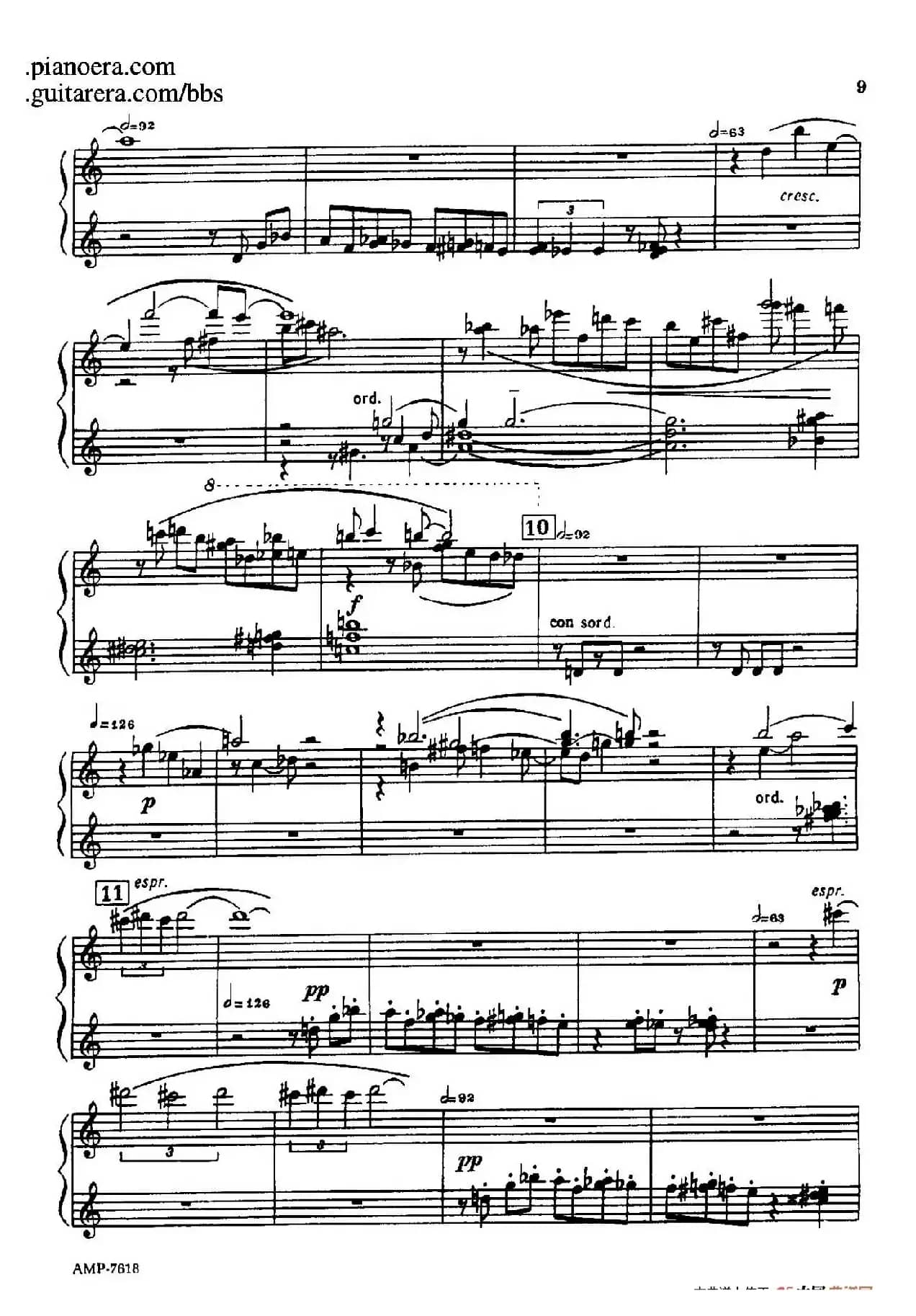 Piano Sonata（钢琴奏鸣曲· 第一乐章）