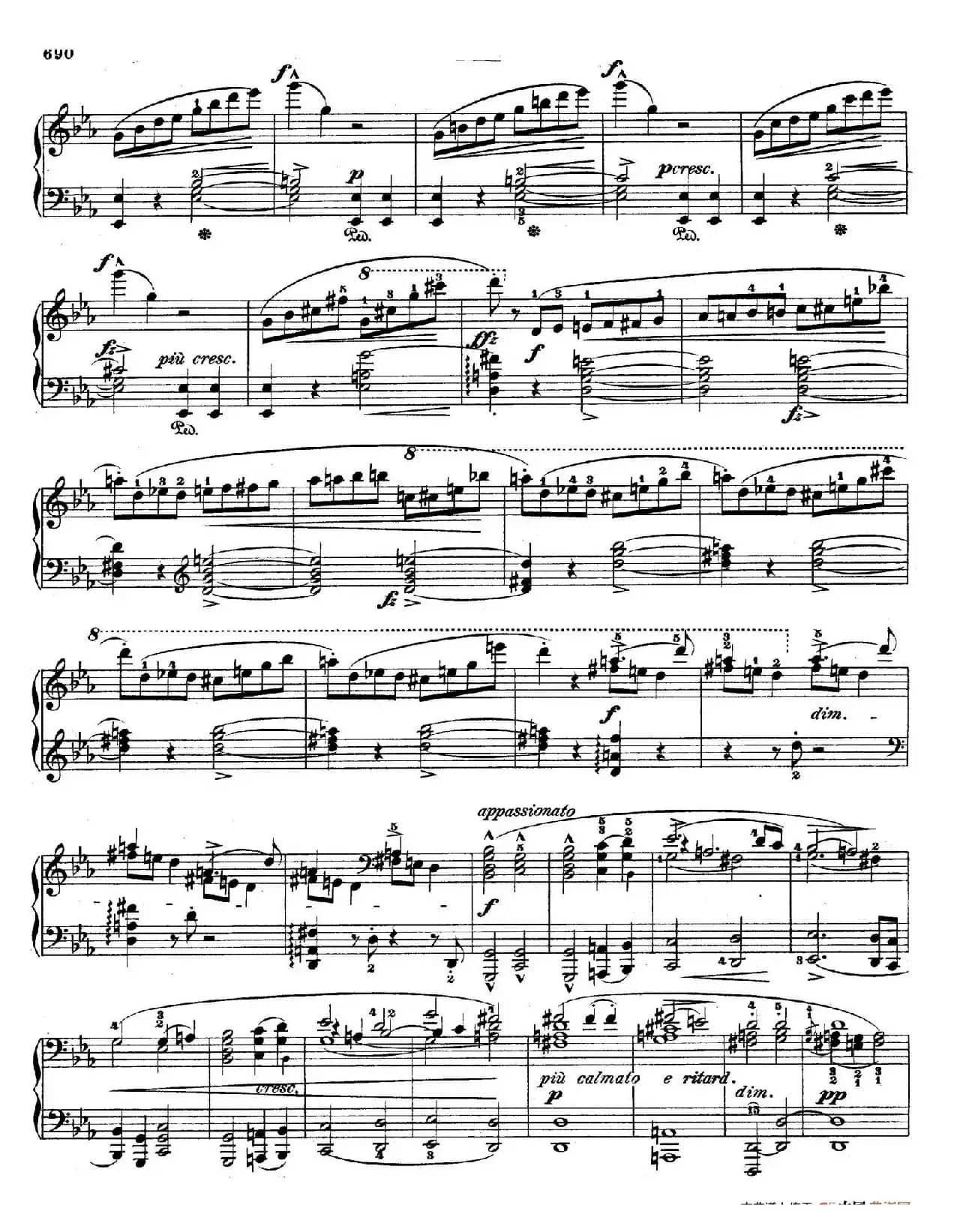 Piano Sonata No.1 in c Minor Op.4 (c小调第一钢琴奏鸣曲)