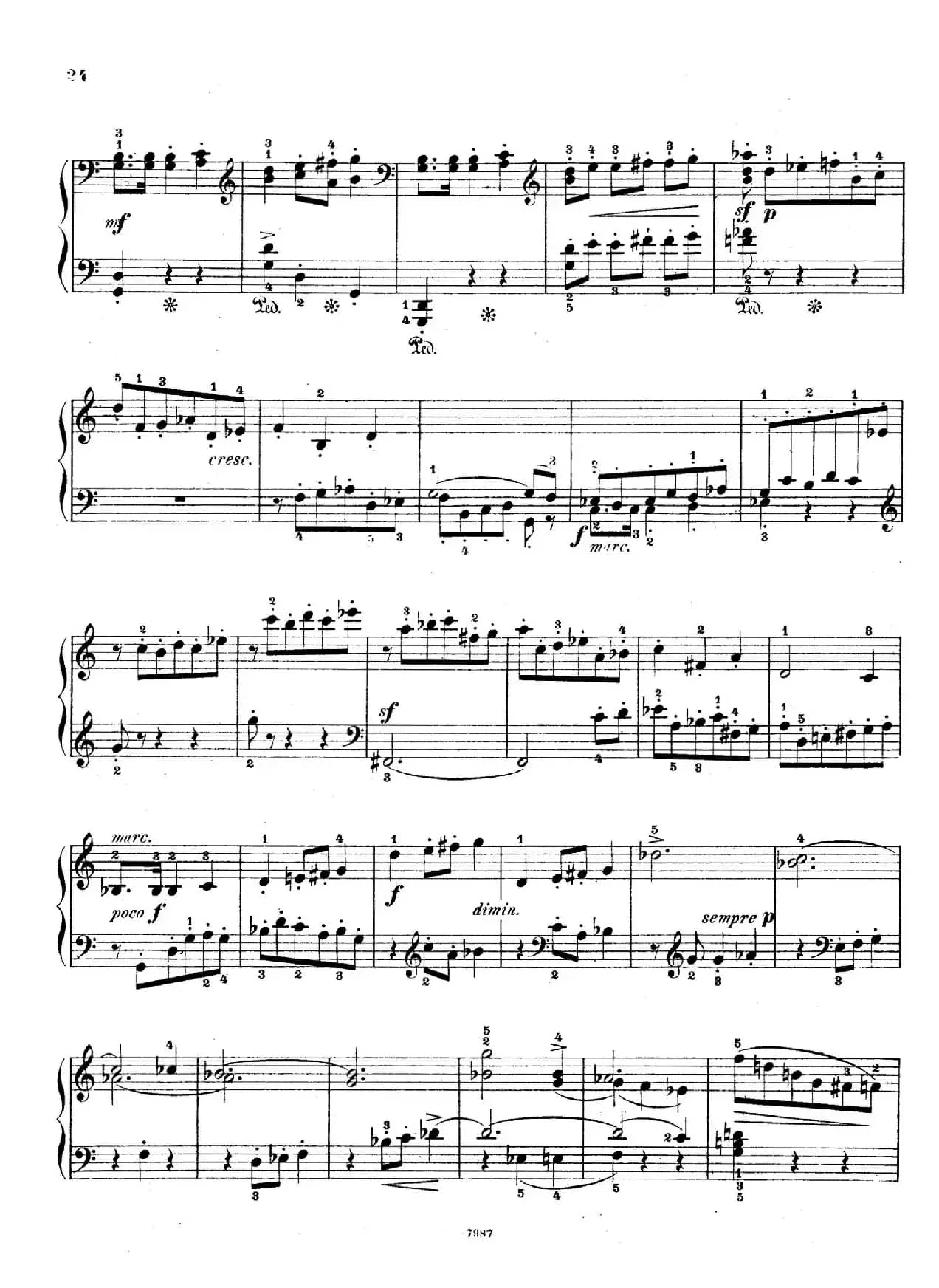 Five Sonatinas Op.70（5首钢琴小奏鸣曲·3）