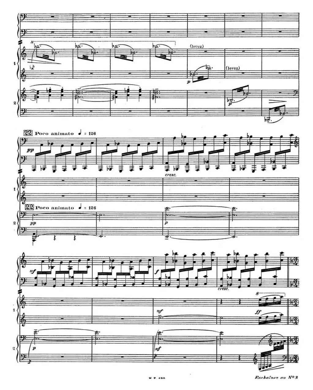 Nights in the Gardens of Spain 西班牙花园之夜 双钢琴版(Ⅱ-Danza lejana)