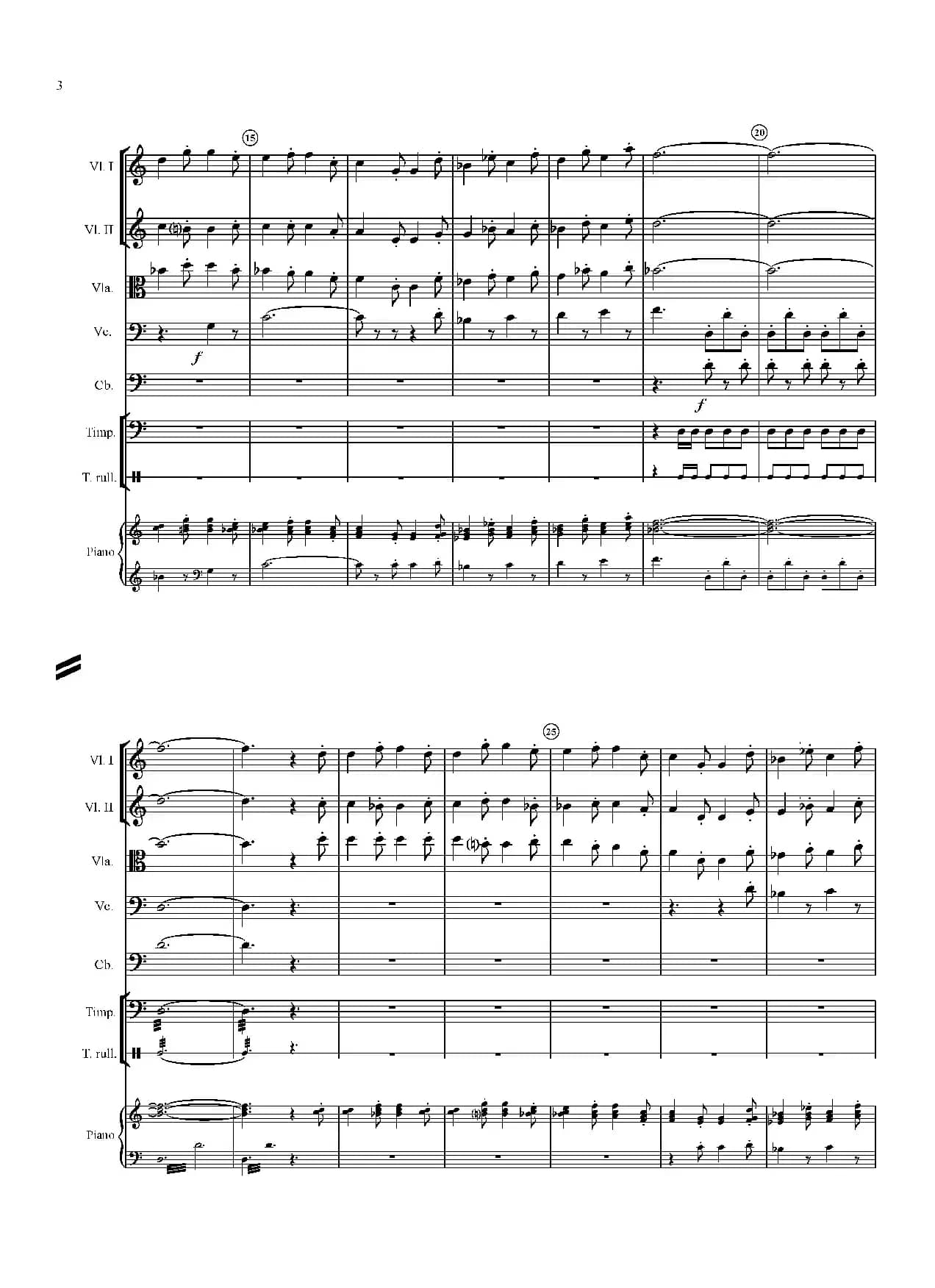 Ivo Blaha Zamecka suita - Full Score（城堡套曲）