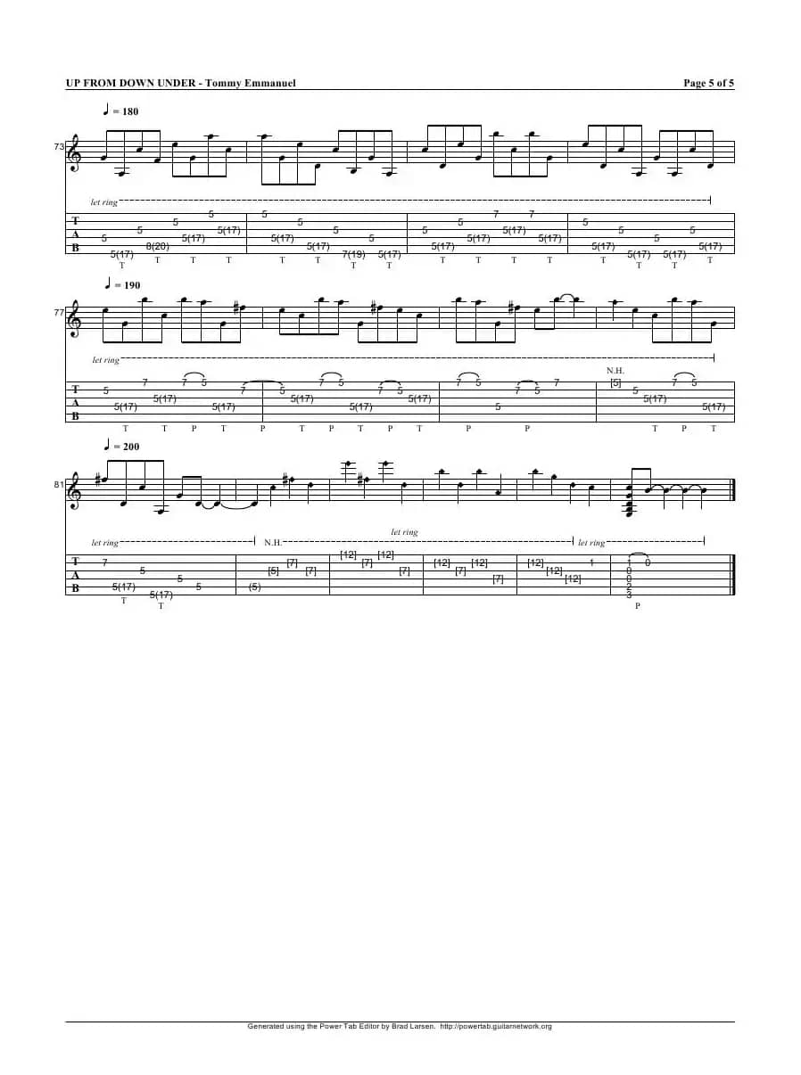 tommy emmanuel：up from down under（指弹吉它）